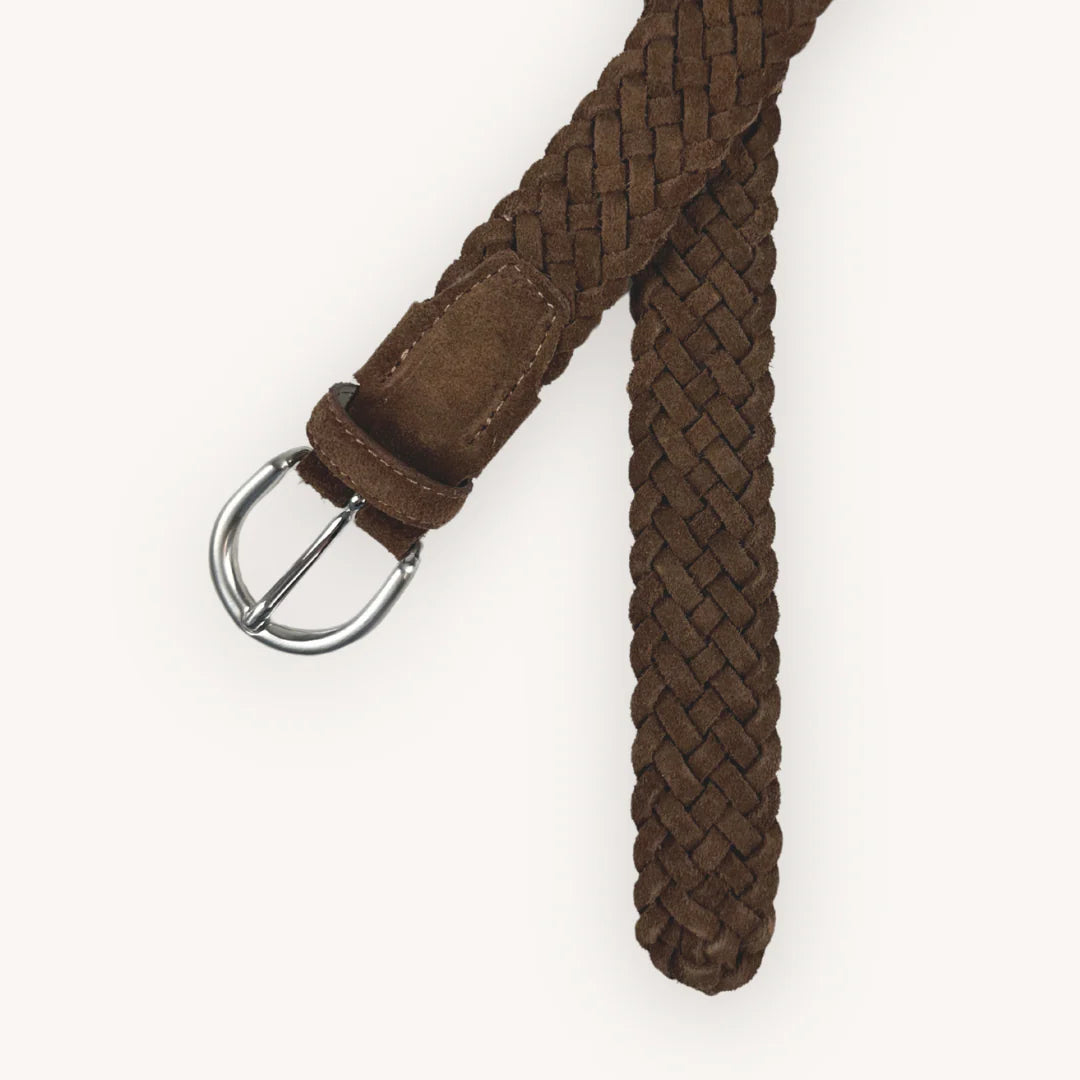 Portia 1924 Cognac Braided Belt