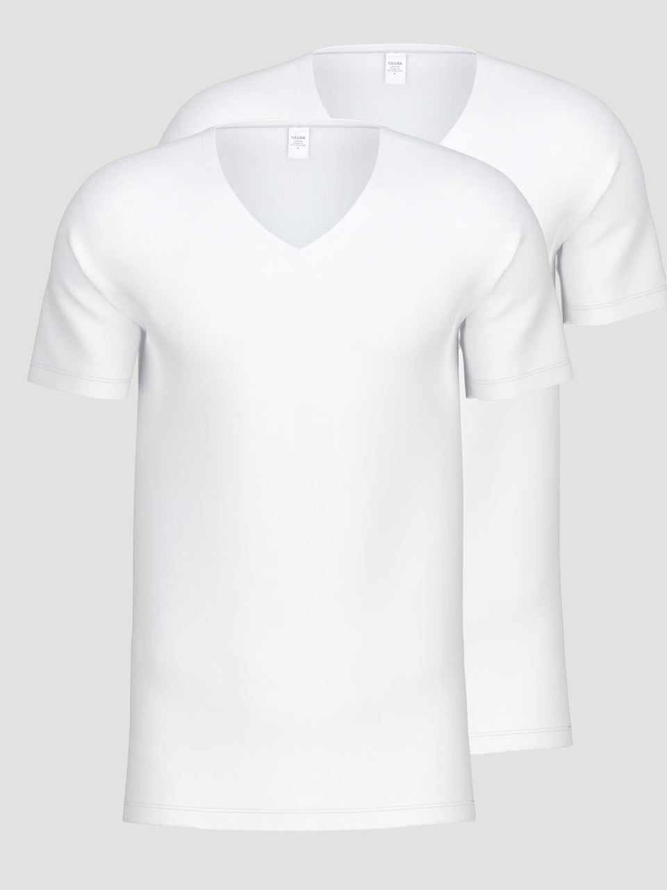 Calida V-Neck T-Shirt, 2-Pack