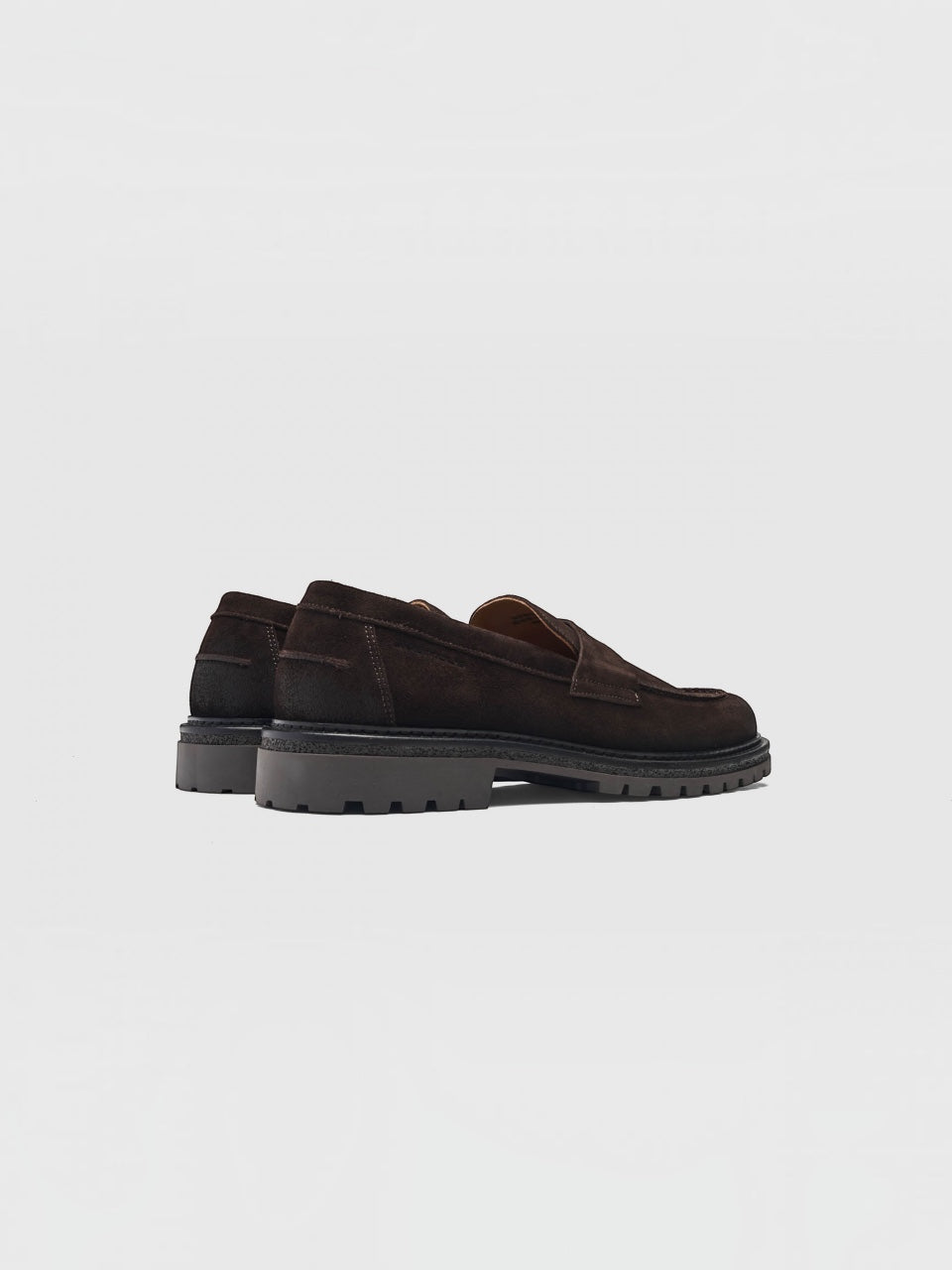 Ambitious Suede Penny Loafer Brown