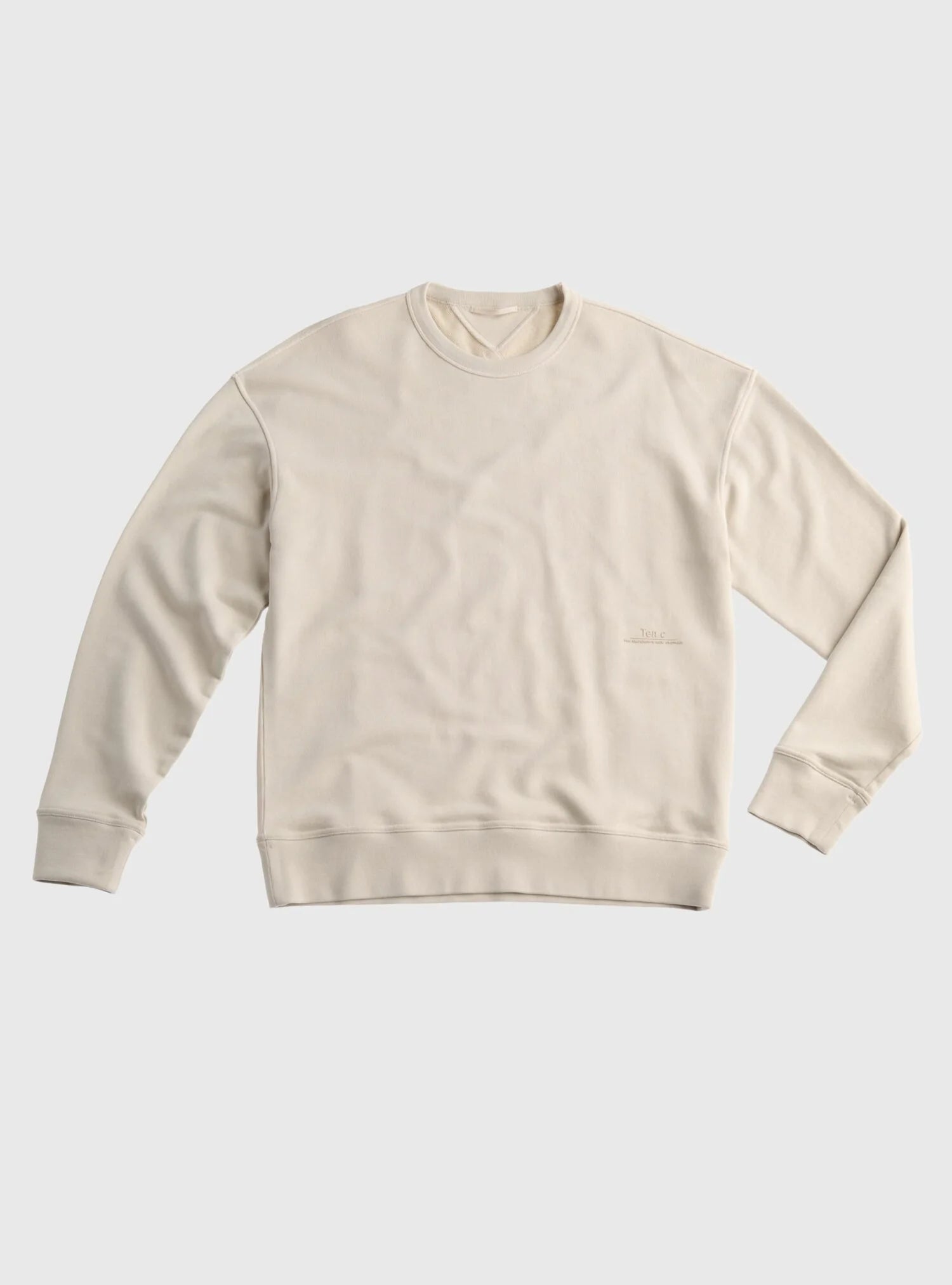Ten C Cotton Sweater Off White