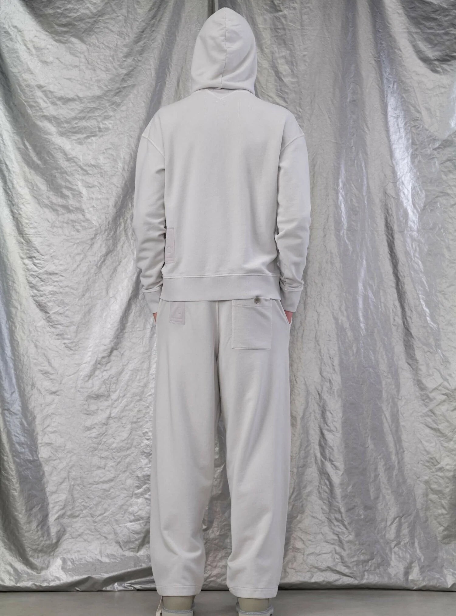 Ten C Cotton Jogger Trousers Off White