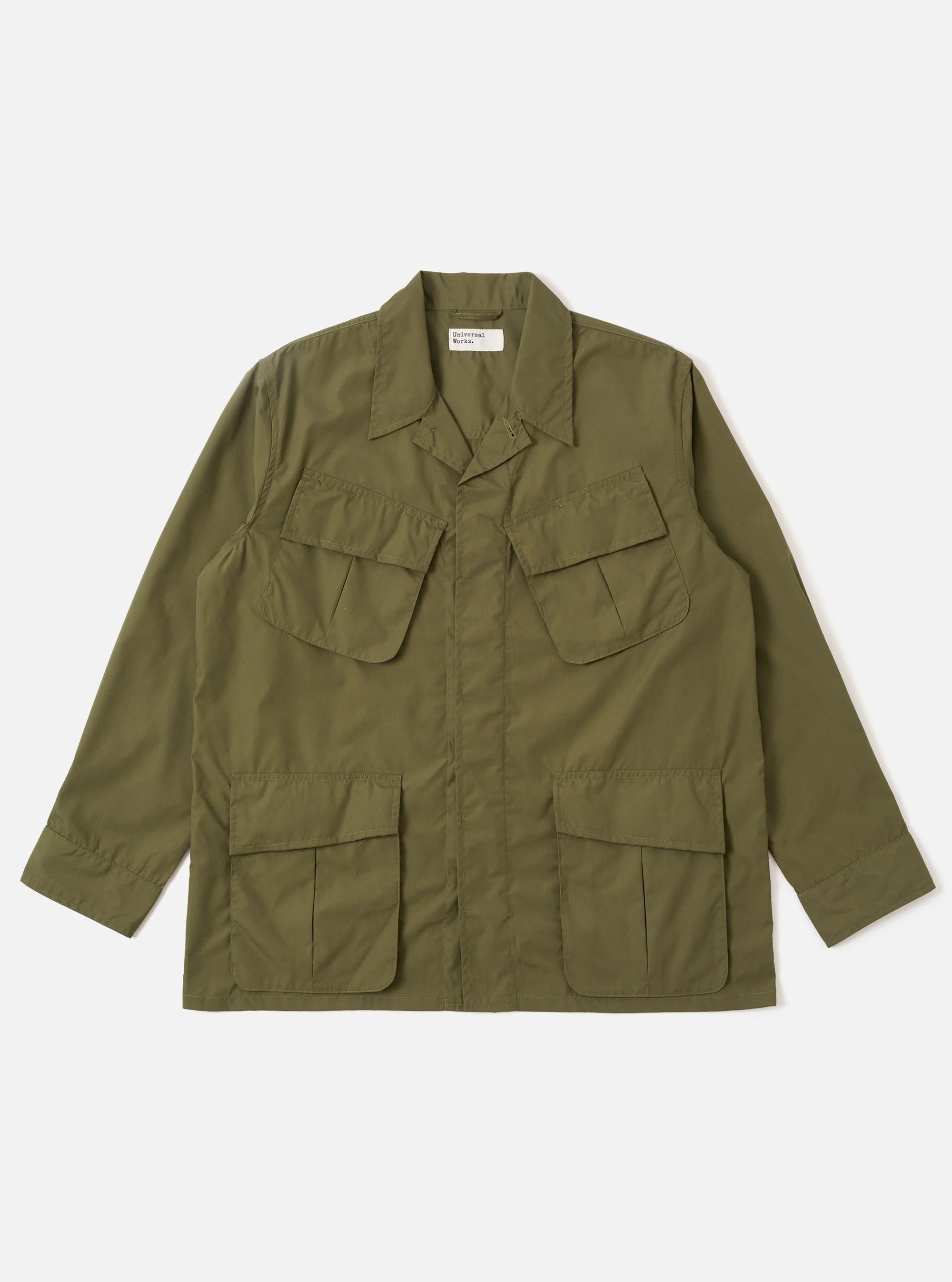 Recycled Polytech Jungle Jacket Green
