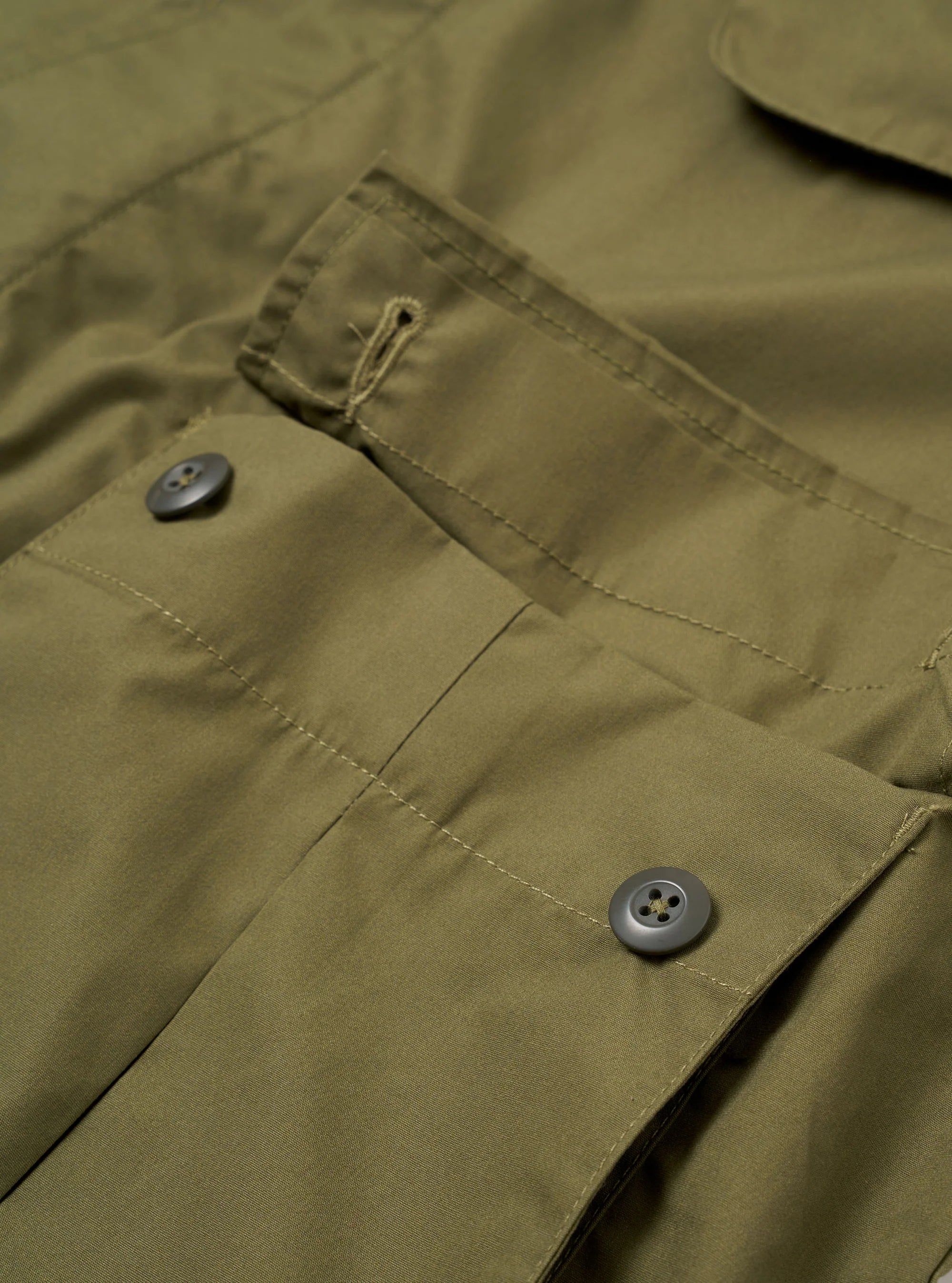 Recycled Polytech Jungle Jacket Green