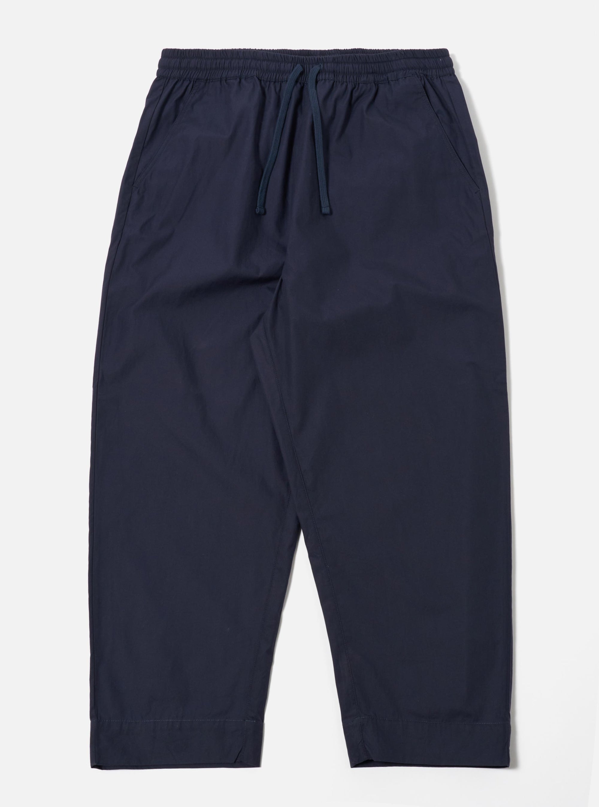 Universal Works Peached Poplin Judo Pant Navy