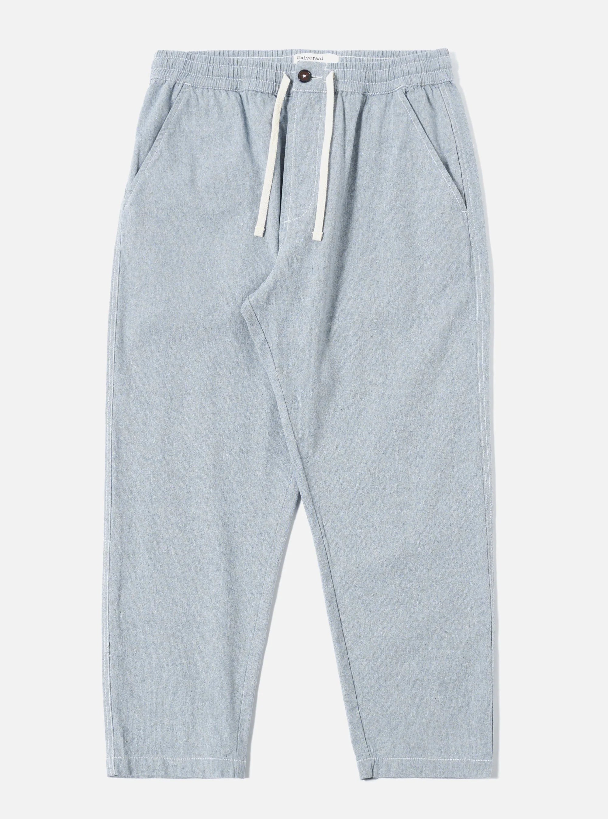 Light Indigo Jean Cloth Reworked Hi Water Trouser