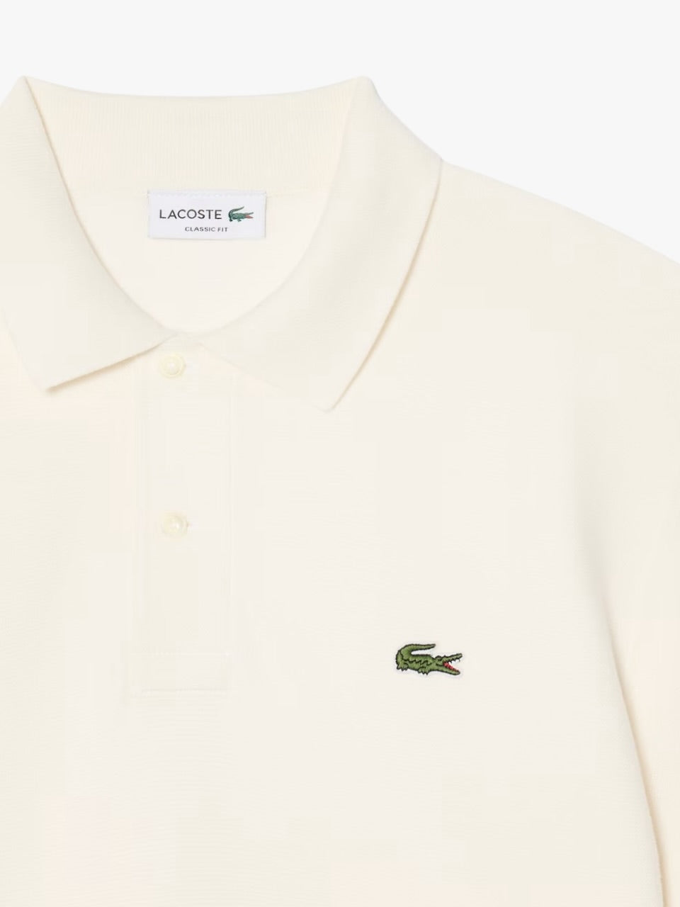 Classic Fit Knitted Polo Shirt White