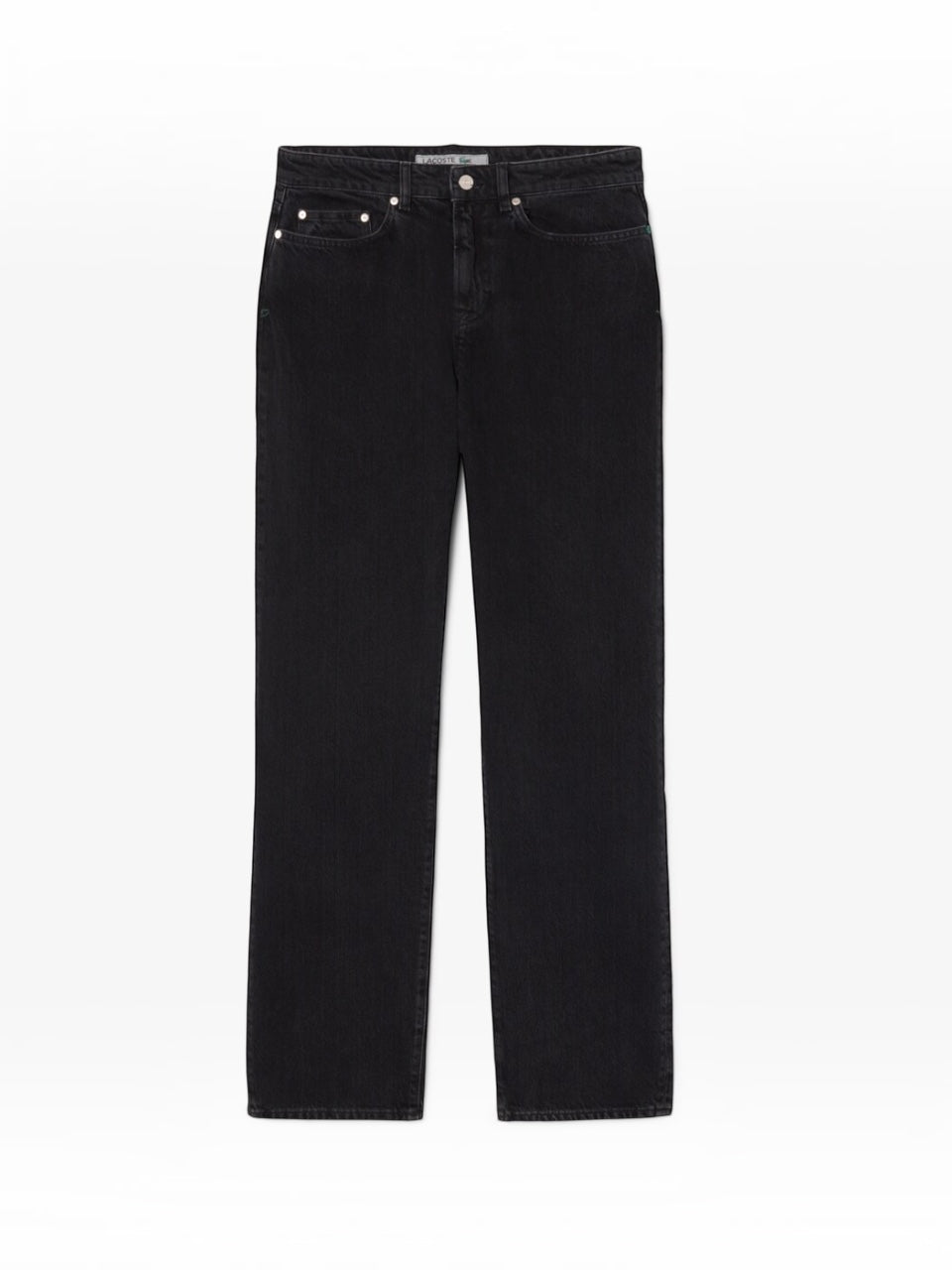 Lacoste 5 Pocket Straight Cut Jeans Black