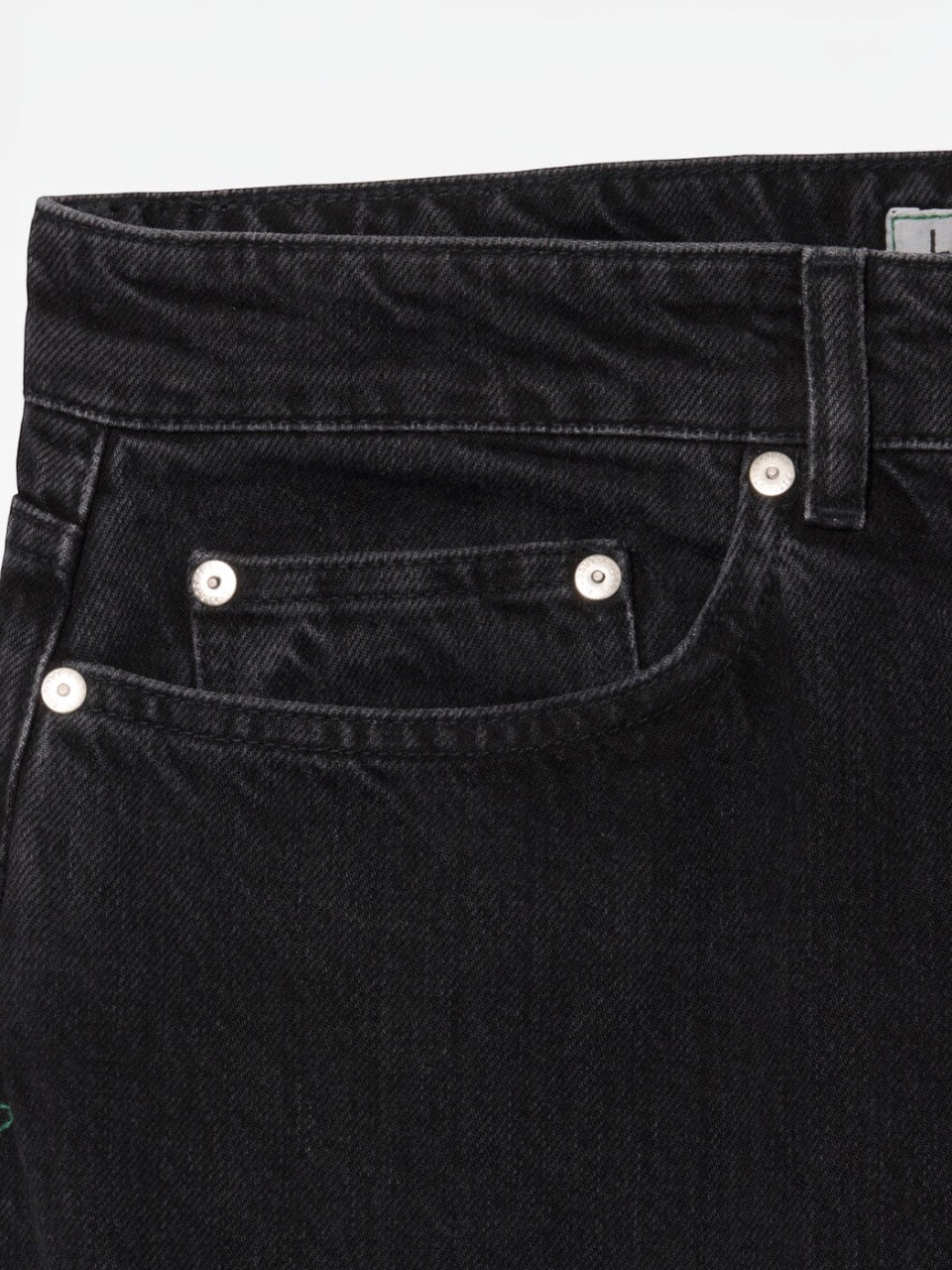 Lacoste 5 Pocket Straight Cut Jeans Black