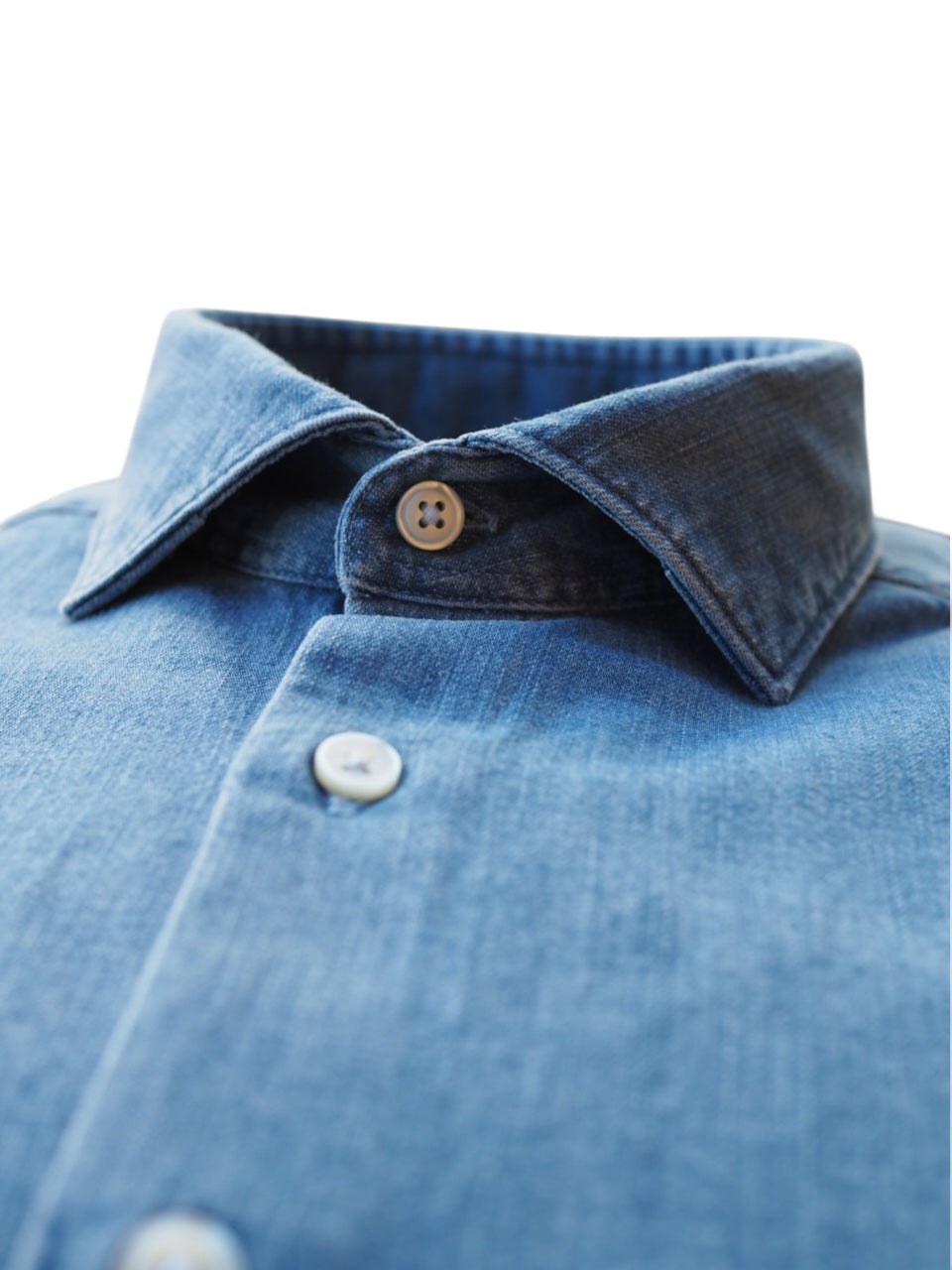 Ghirardelli 1911 Washed Cotton Denim Shirt