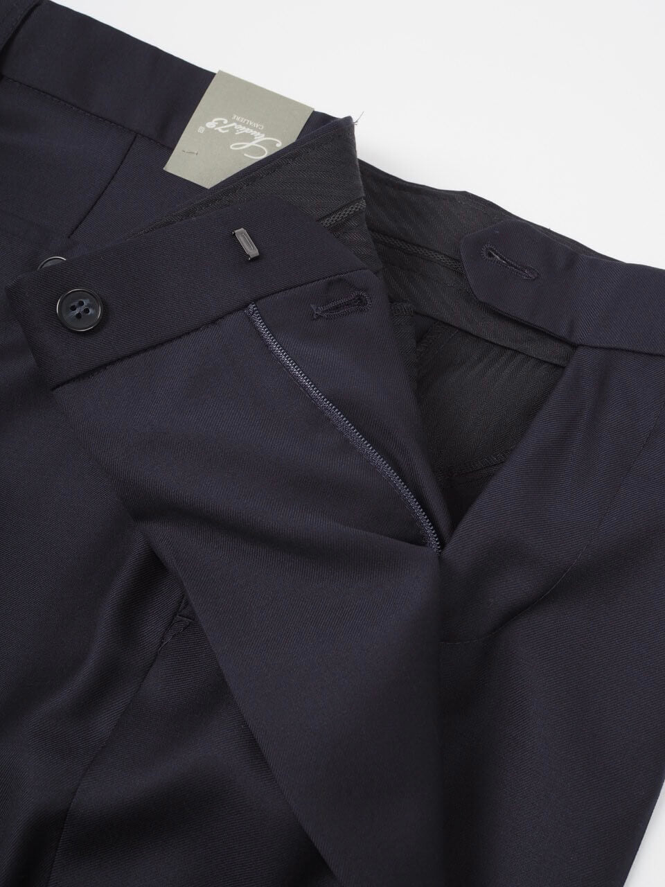 Studio 73 Wool Suit Trousers Navy