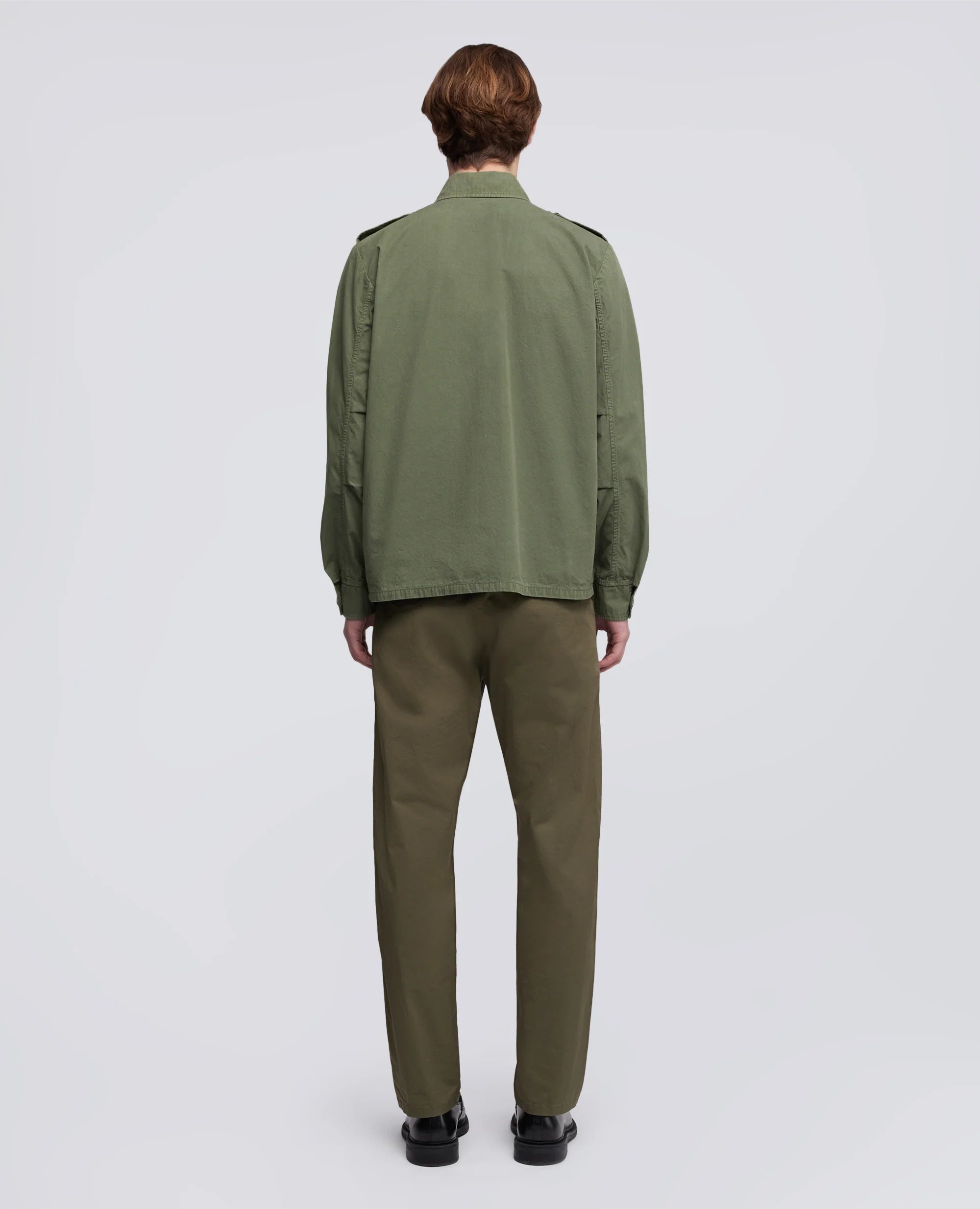 Cotton Field Shirt Jacket Green