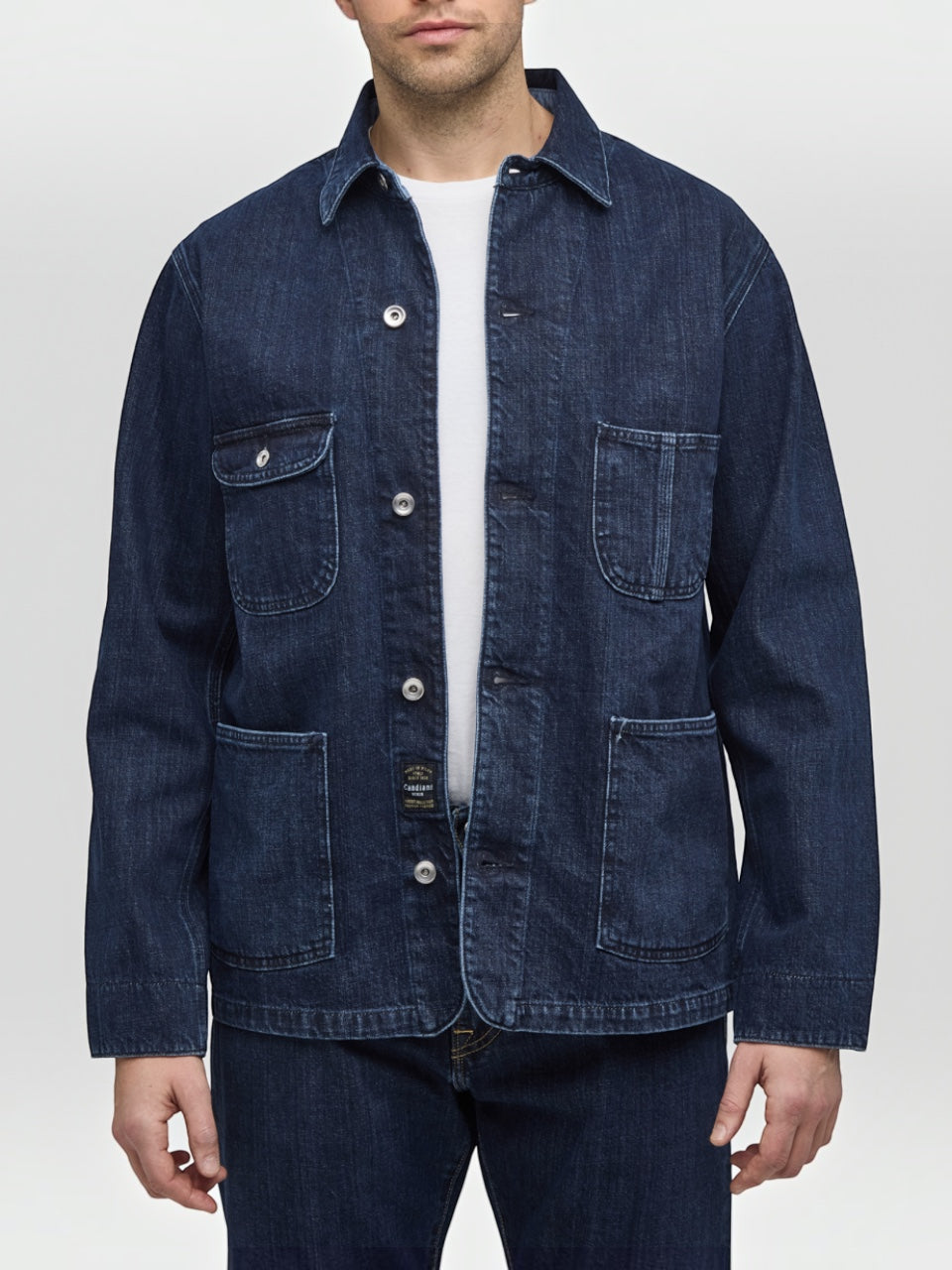 C.O.F Railway Jacket 12.5OZ Slub RG CO Dark Stone