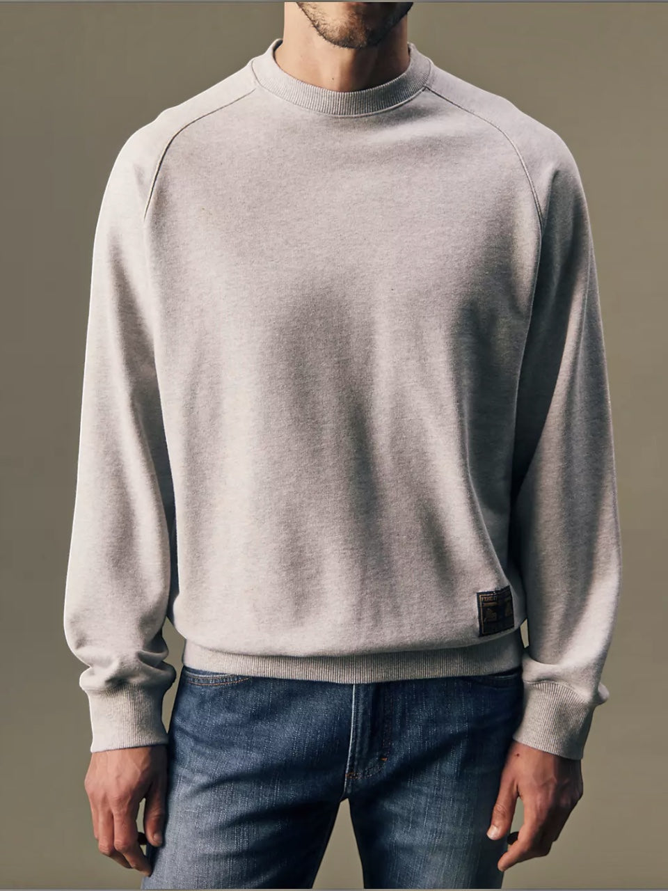 Lee Est. 1889 Gold Regular Sweatshirt Grey