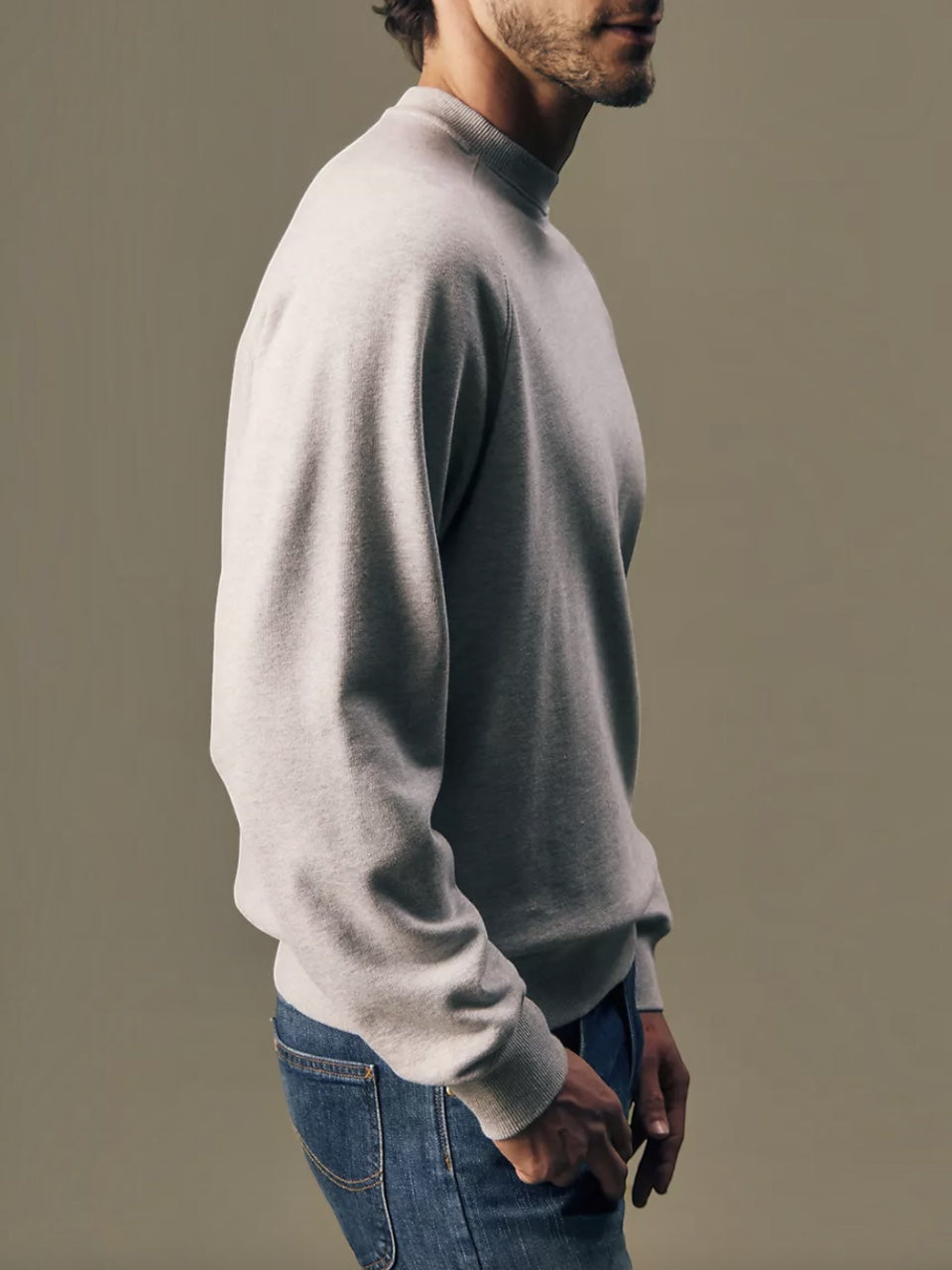 Lee Est. 1889 Gold Regular Sweatshirt Grey