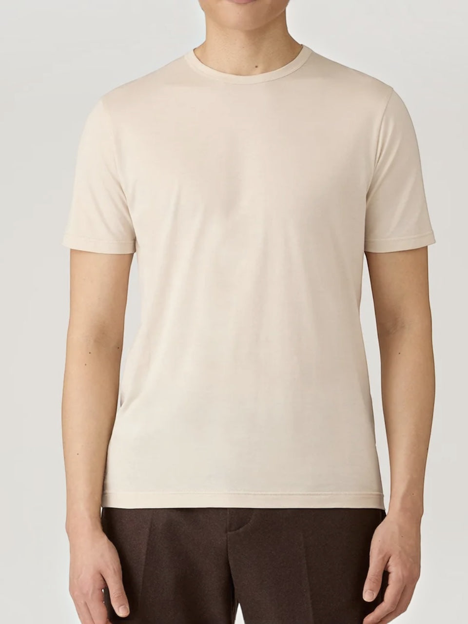 Sunspel Classic T‑Shirt Swansdown