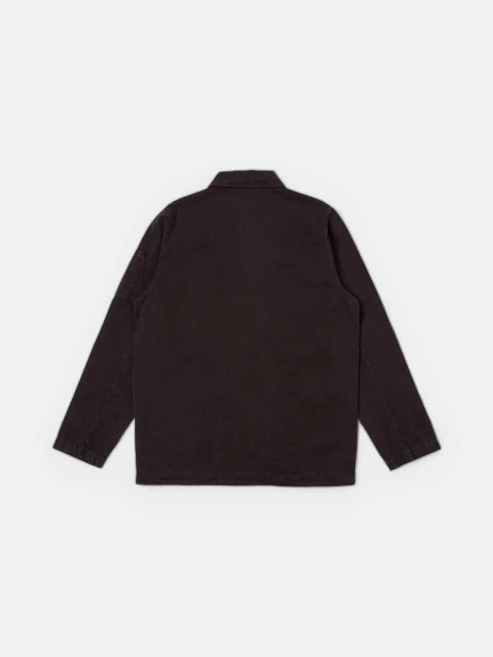 Licorice Lyo Linen Mix Coverall Jacket Brown