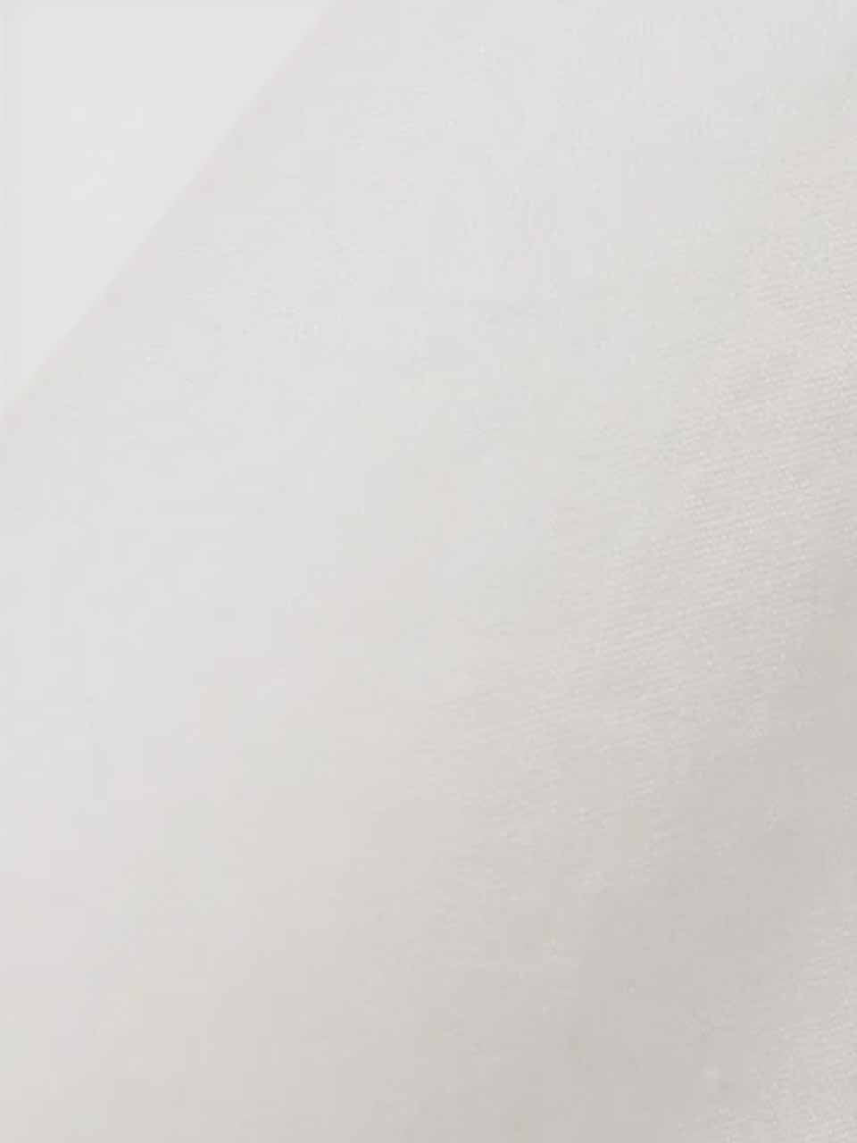 Organic Fine Poplin CPO Shirt White