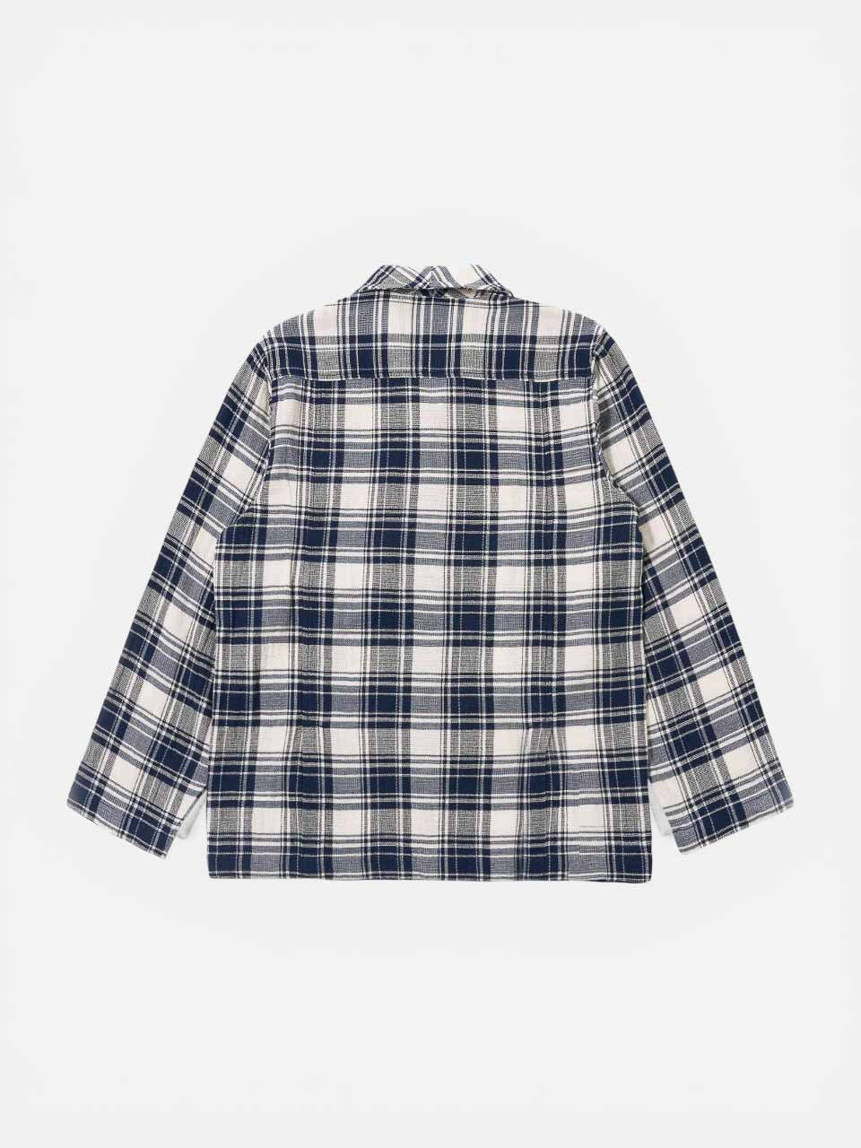 Texture Plaid Cancun Jacket Navy