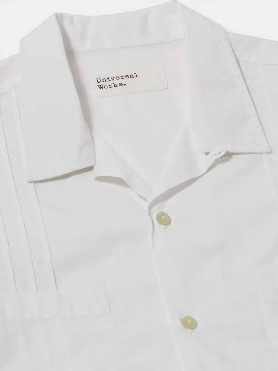 Poplin Dwight Overshirt White