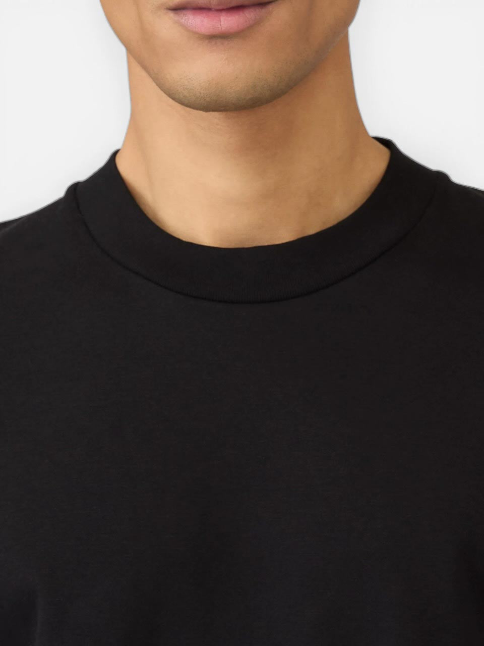 Relaxed Fit Heavyweight T‑shirt Black