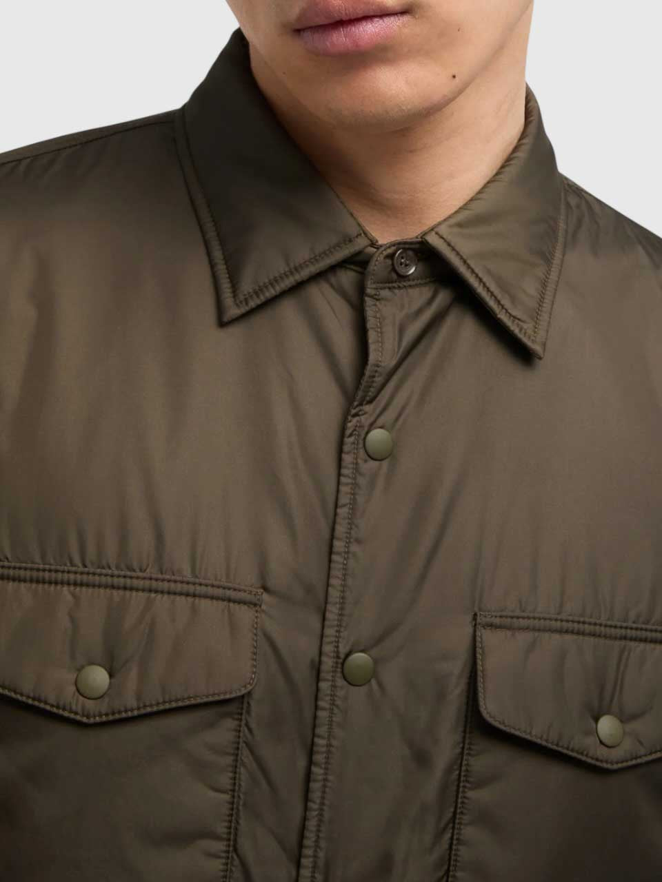 Lightweight Nylon Jacket Green