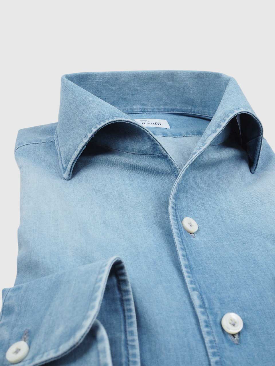Washed Bouble BDN Denim Shirt