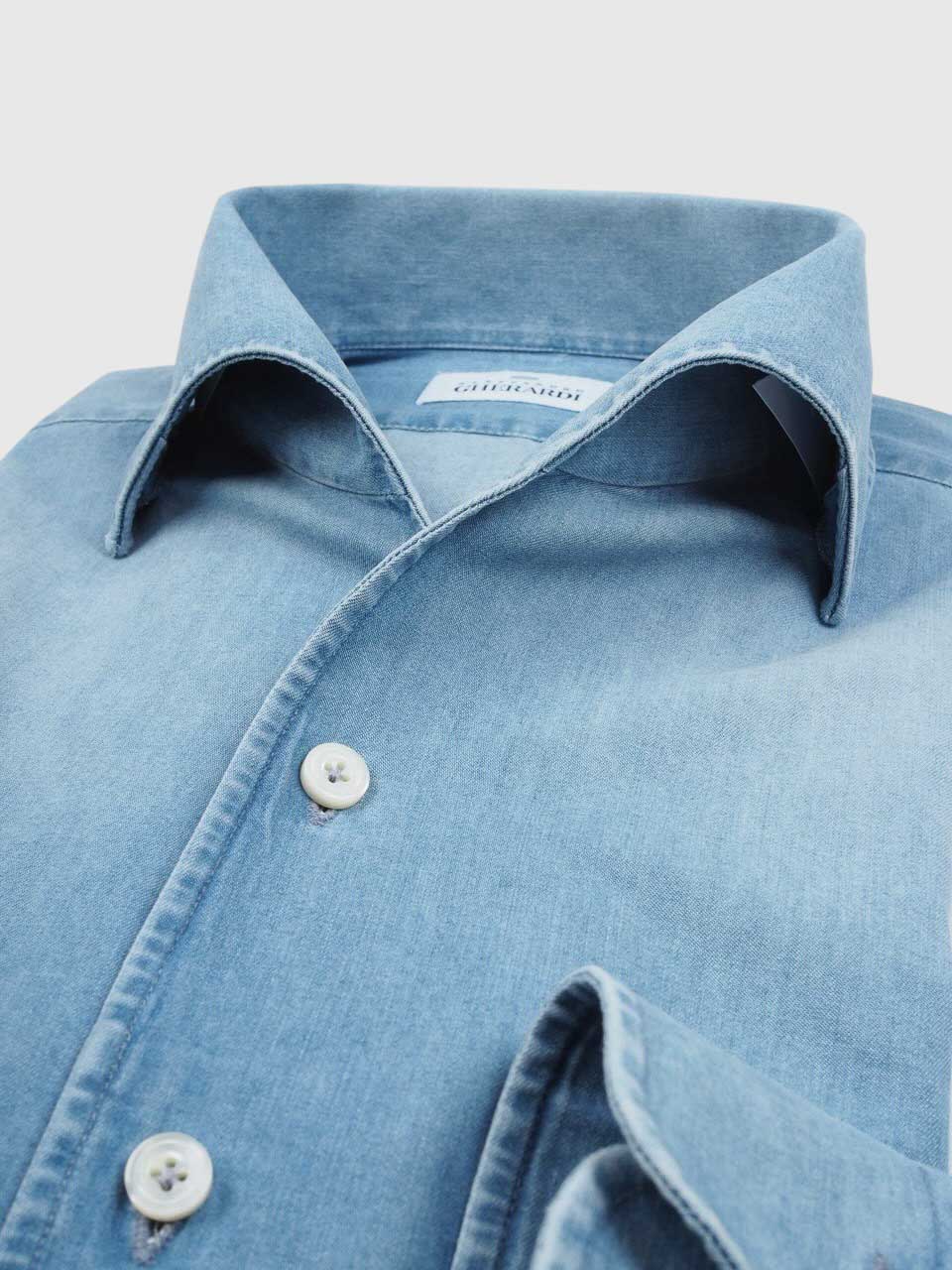 Washed Bouble BDN Denim Shirt