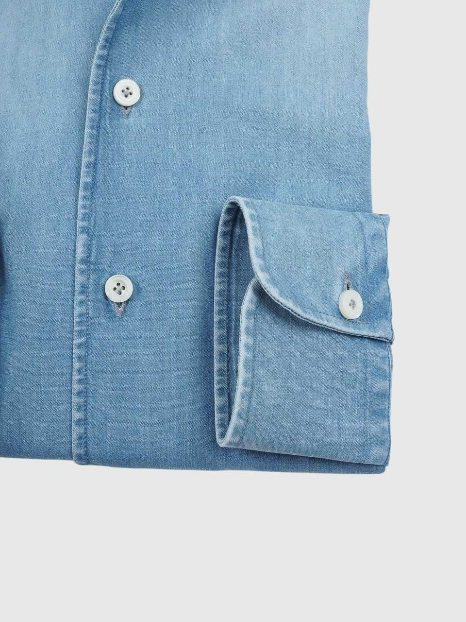 Washed Bouble BDN Denim Shirt