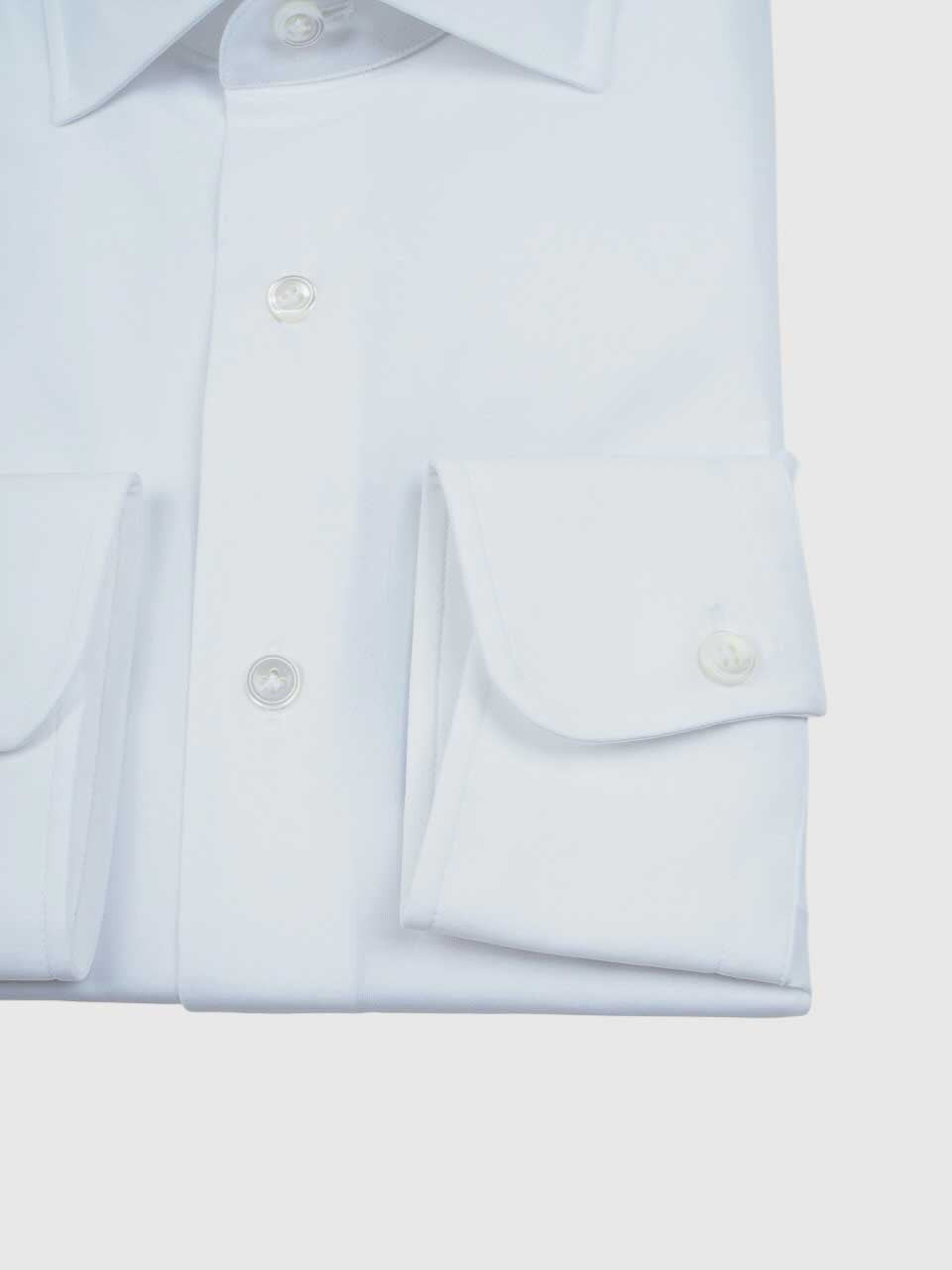 Stretched Business Shirt White
