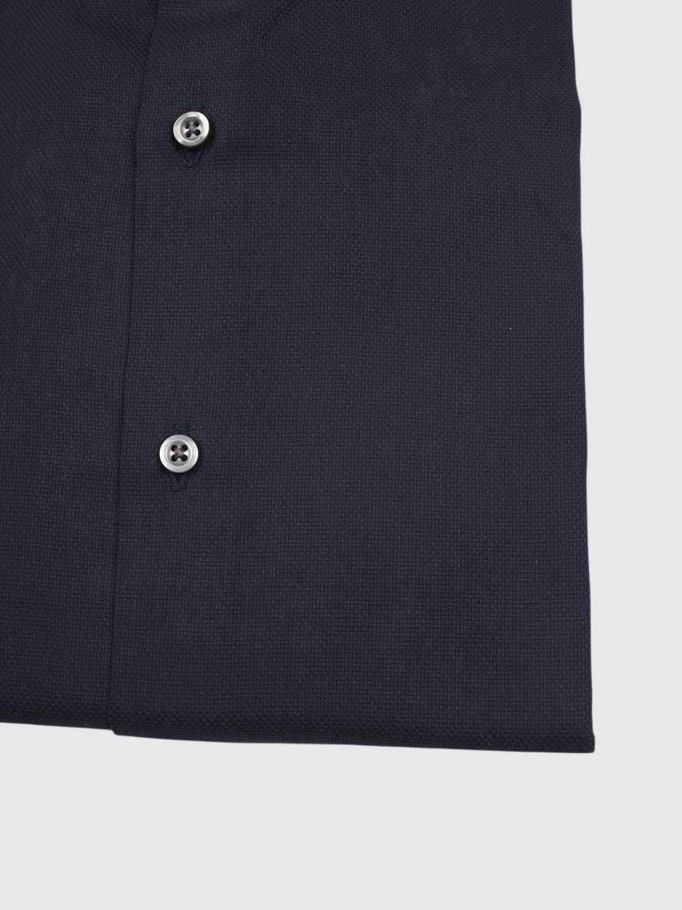 Cotton Business Shirt Navy