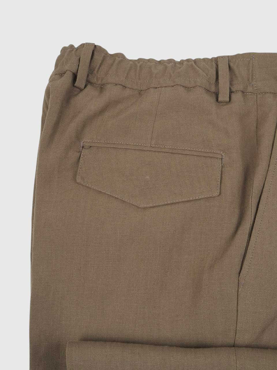 Barba Napoli Linen Trousers Camel