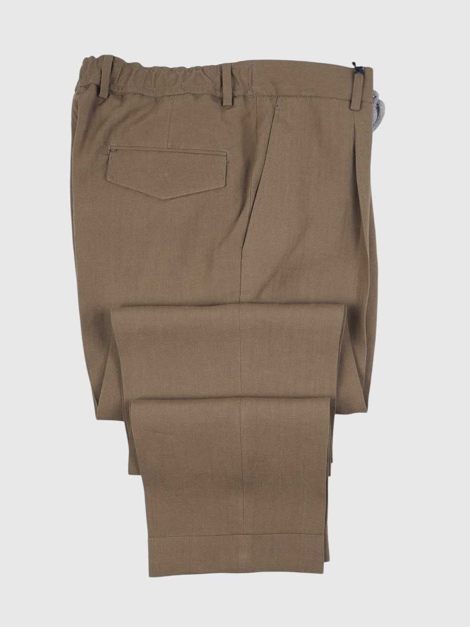 Barba Napoli Linen Trousers Camel