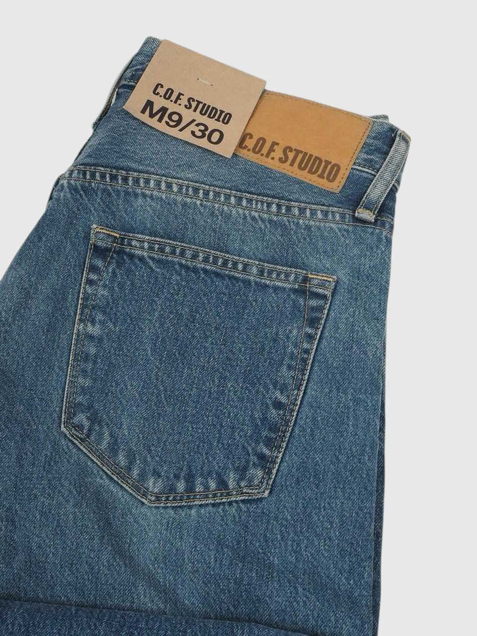M9 Relaxed Fit 13OZ RG Deep Indigo Auth Aged