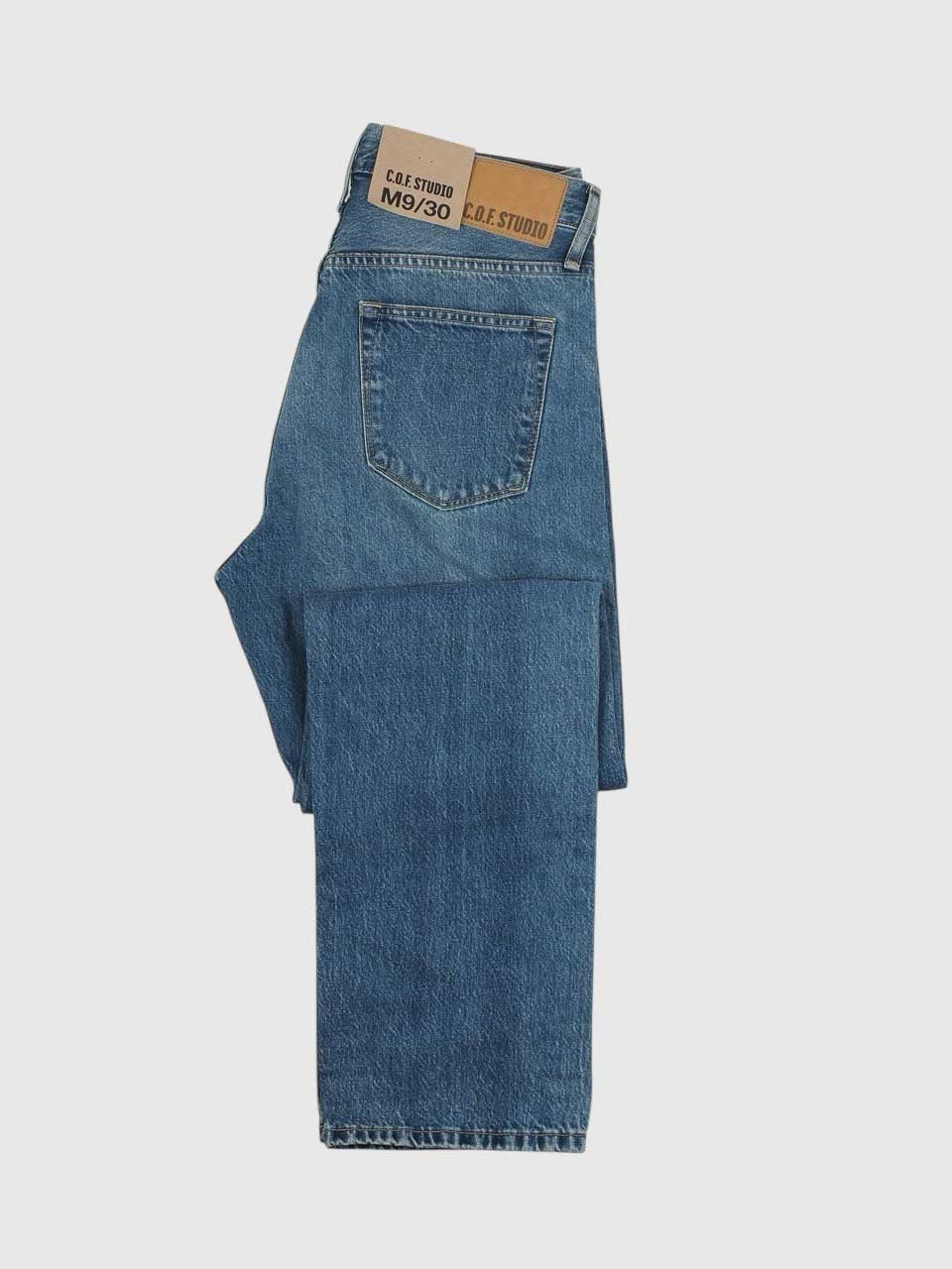 M9 Relaxed Fit 13OZ RG Deep Indigo Auth Aged