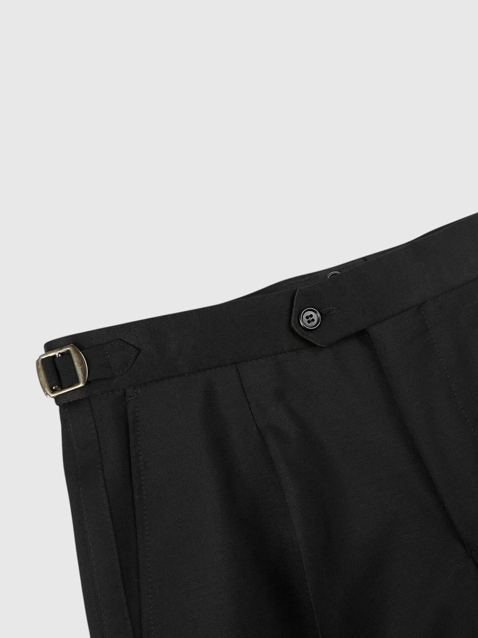 Tuxedo Trousers With Side Adjusters Black