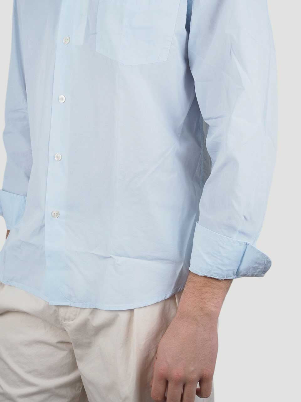 Altea Light Poplin Shirt Blue