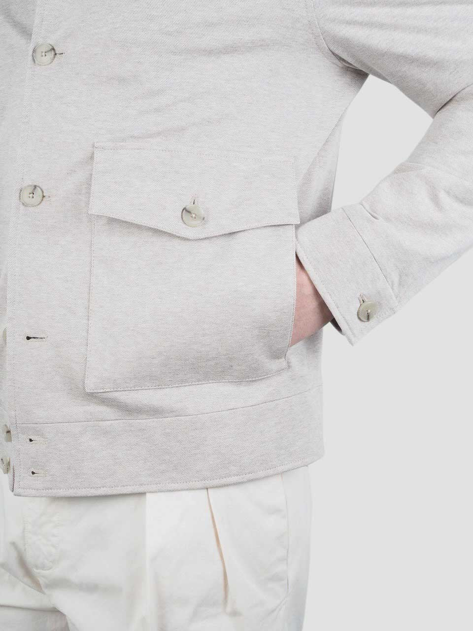 L.B.M. 1911 Cotton Short Jacket Beige