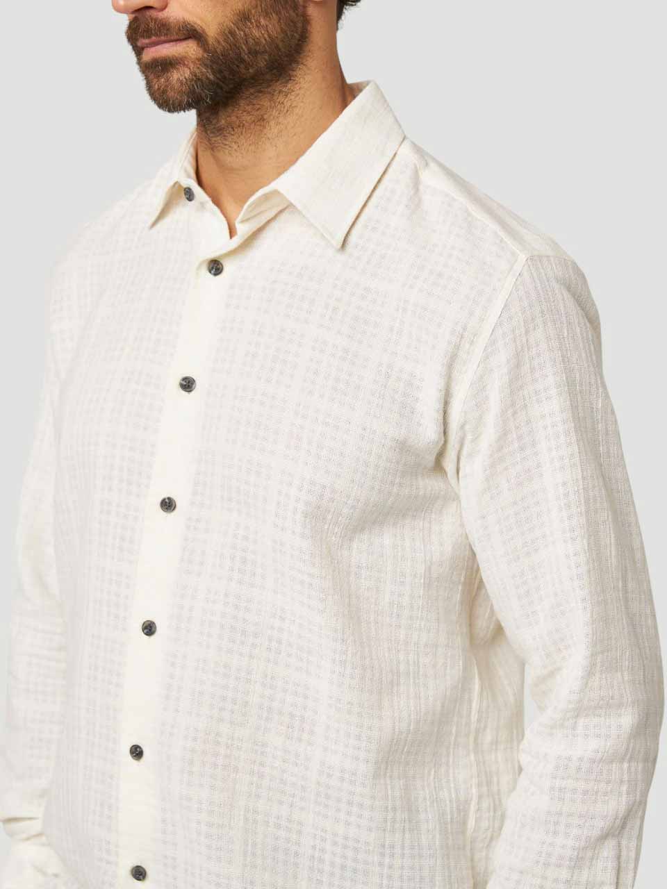 Peregrine Resort Shirt White