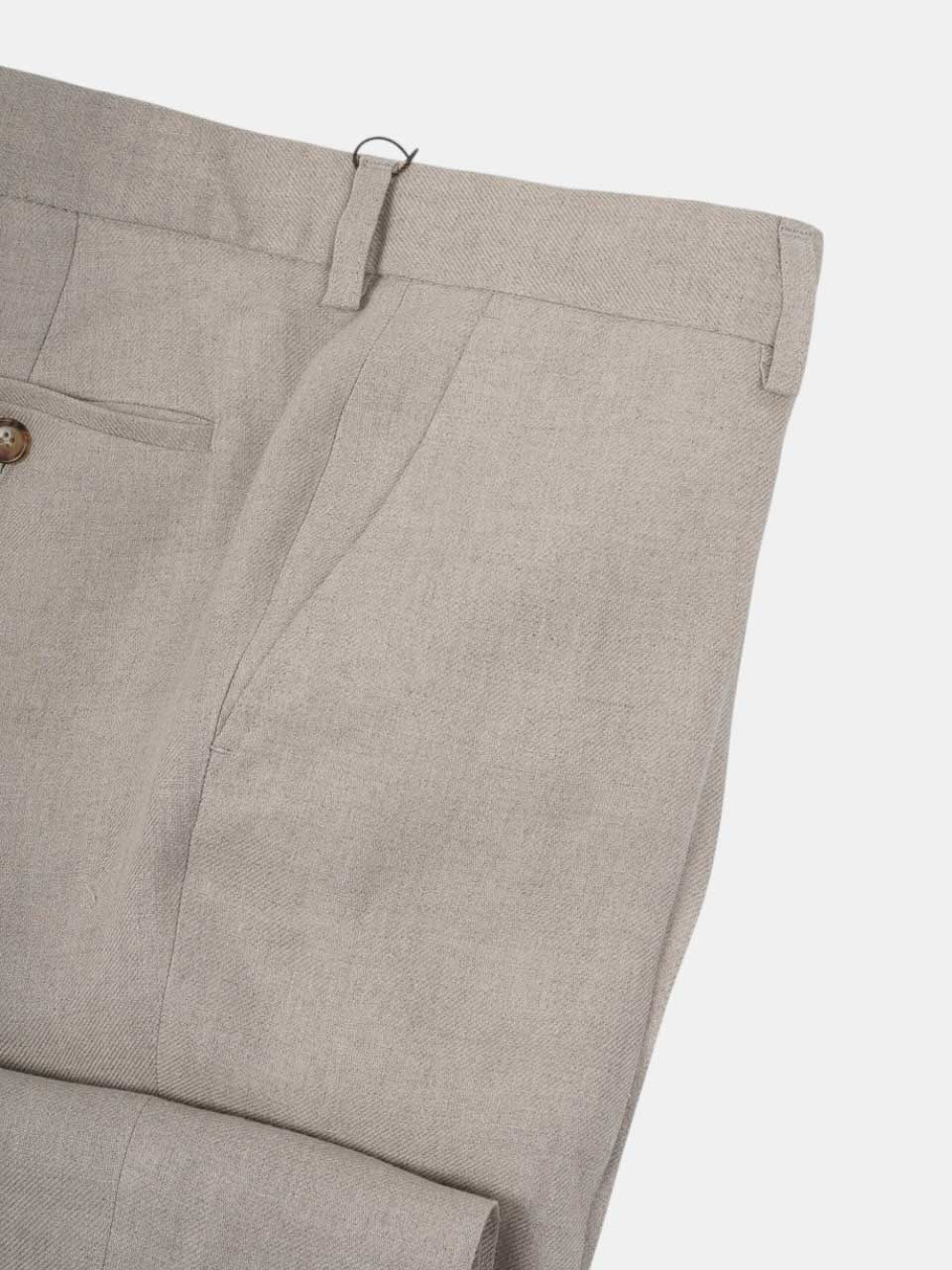 Studio 73 Linen Trousers Beige