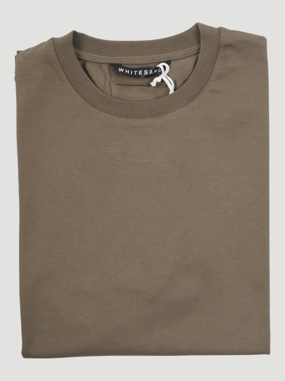 White Sand Cotton Oversize T-Shirt Green