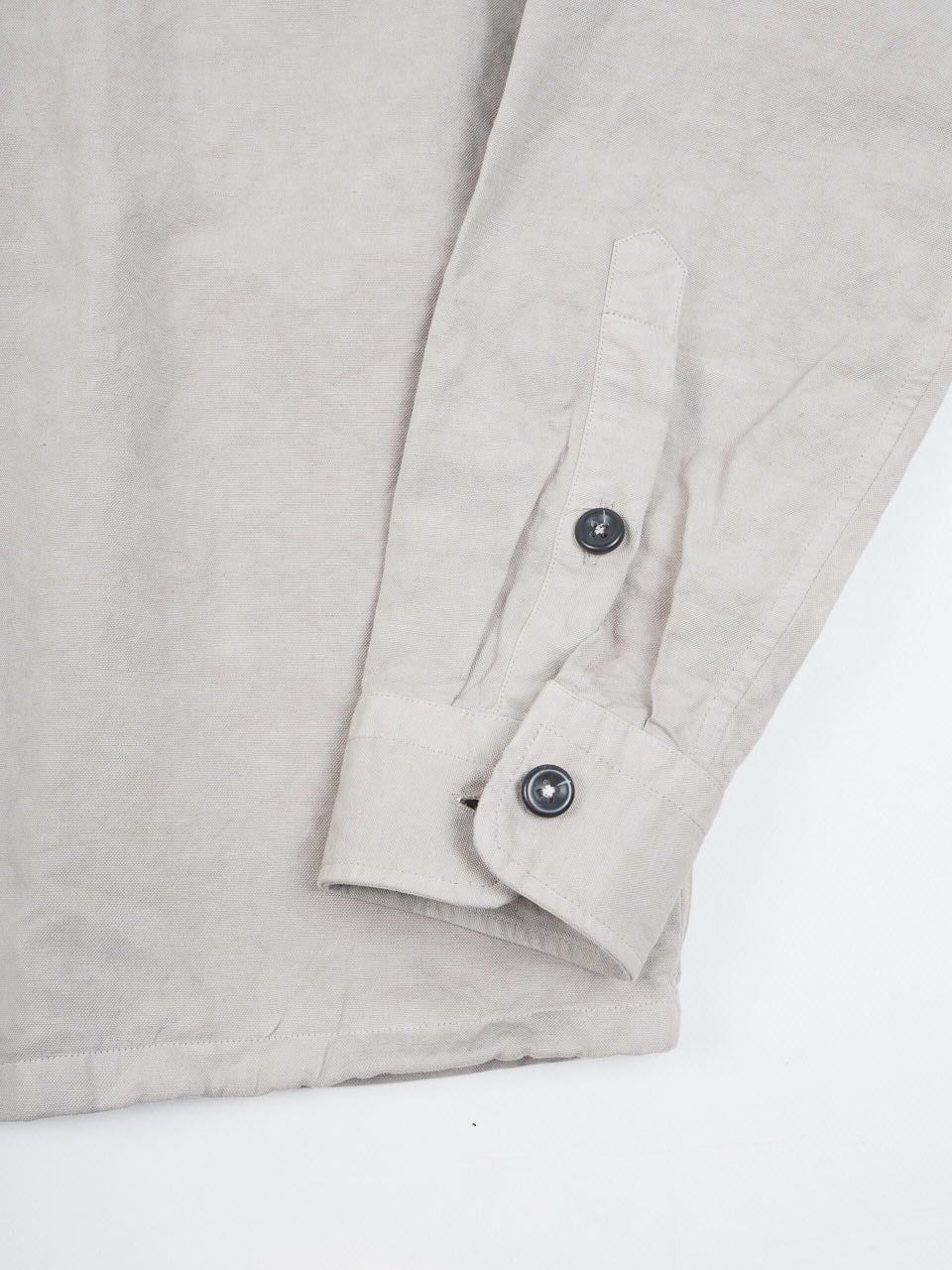 Ghirardelli 1911 Cotton Twill Overshirt Grey