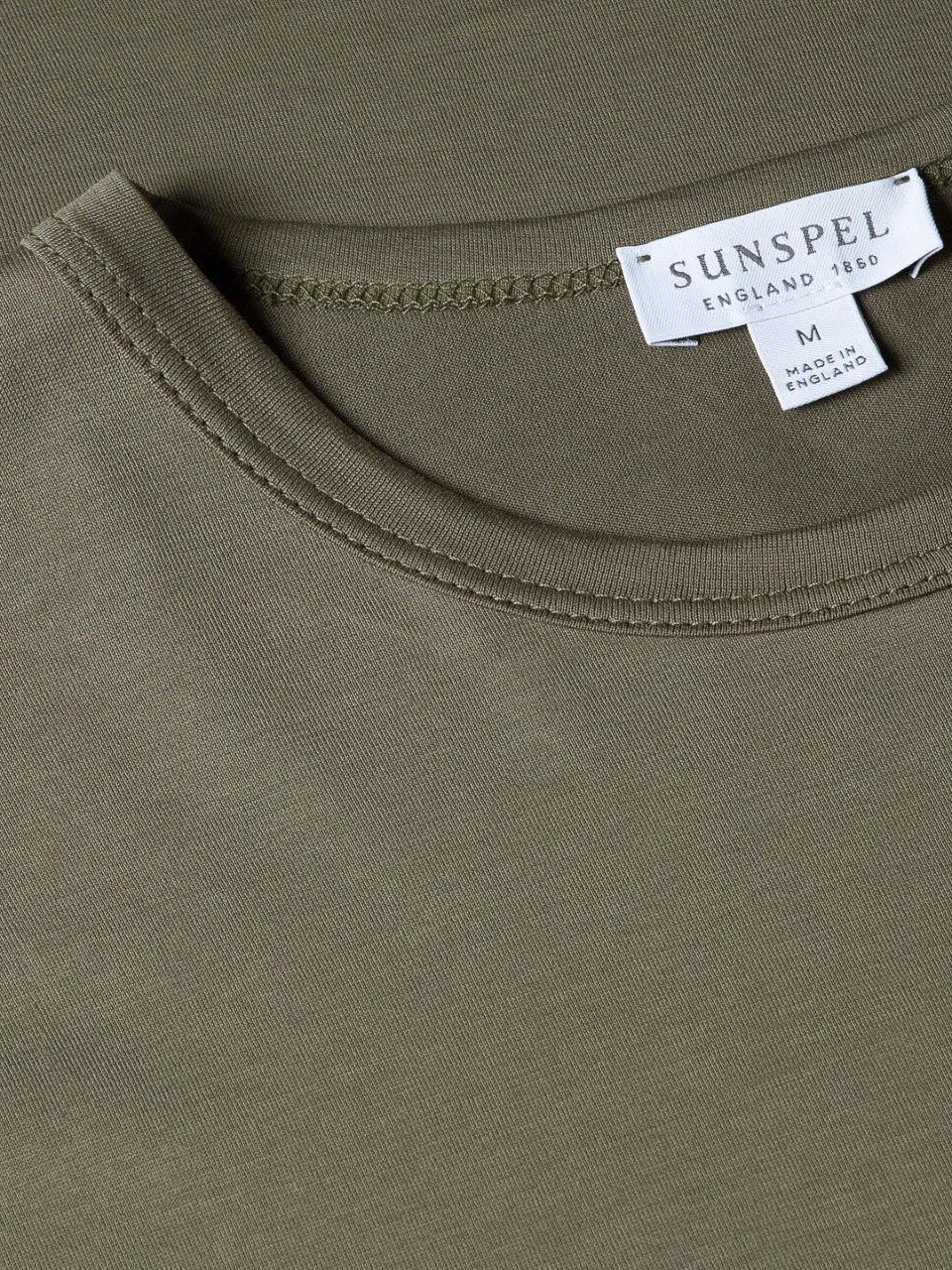 Sunspel Classic T-Shirt Dark Brown