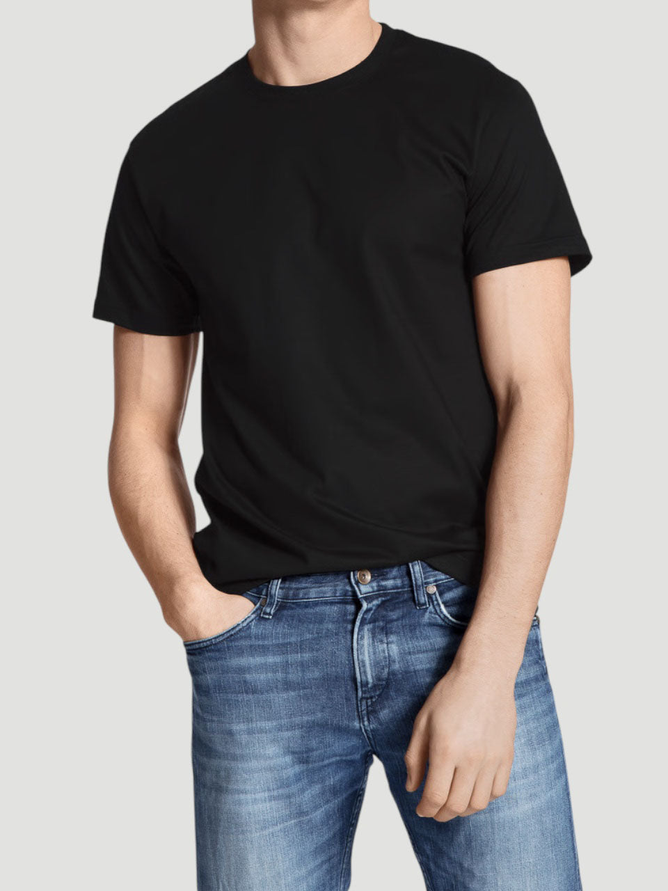 Calida T-Shirt 2-Pack Black