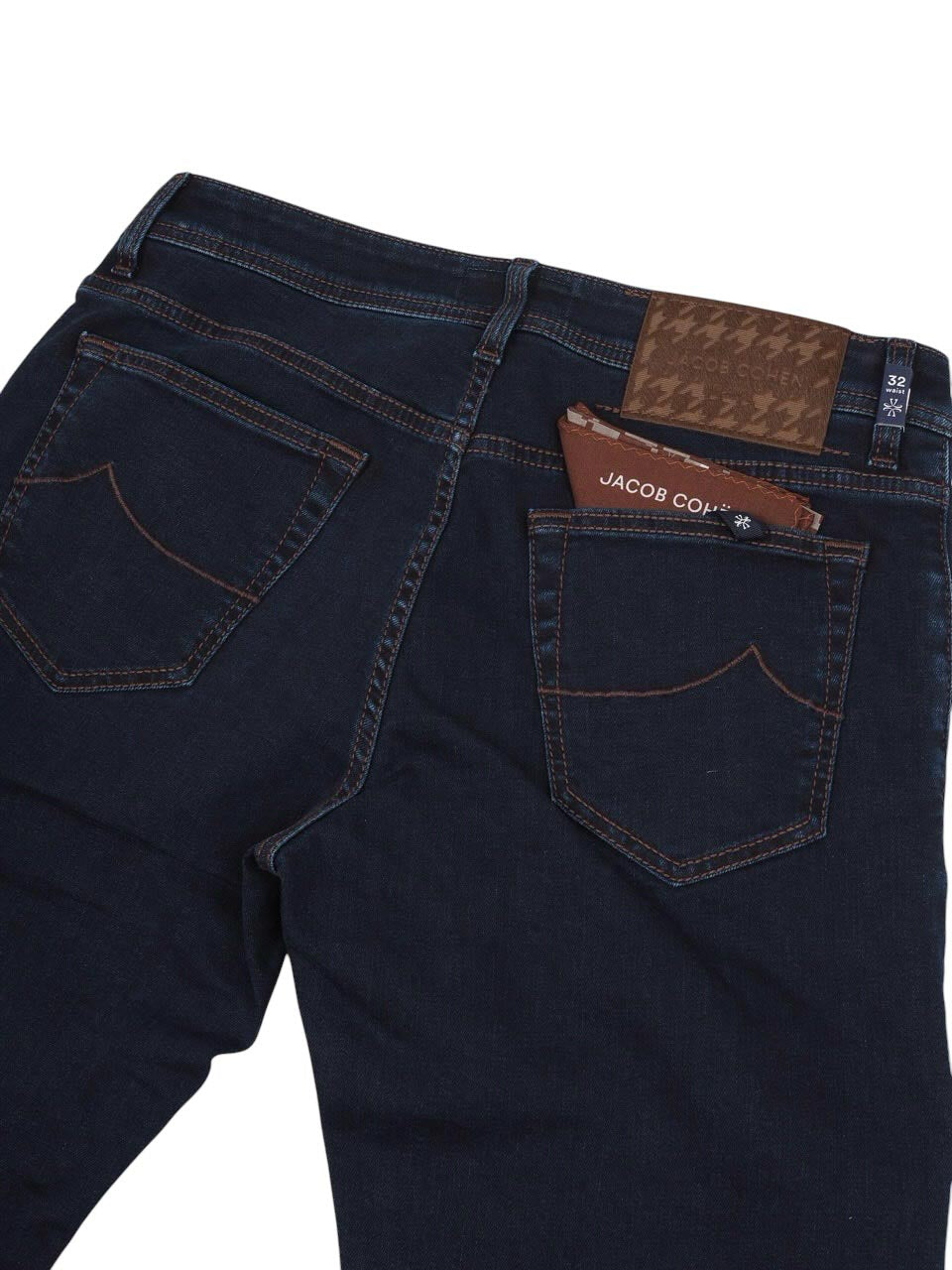Jacob Cohën Luis Dark Blue Stretch Denim Regular fit