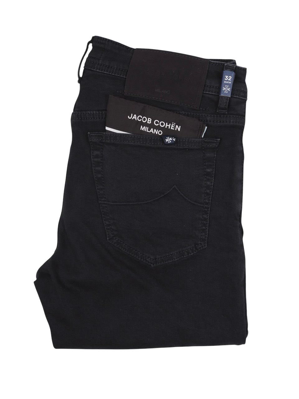 Jacob Cohën Bard Stretch Denim Washed Black