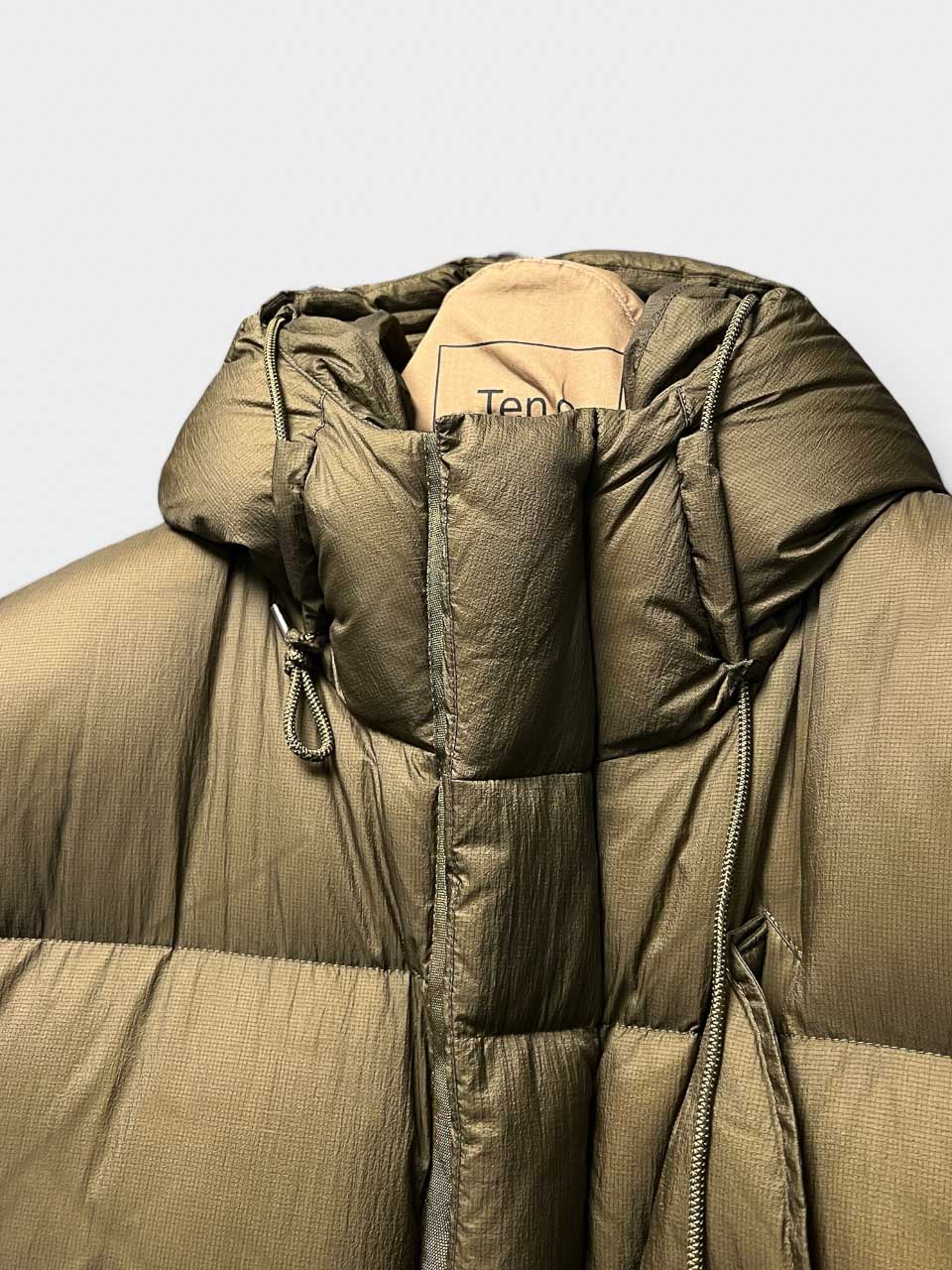 Ten C Lys Down jacket Green
