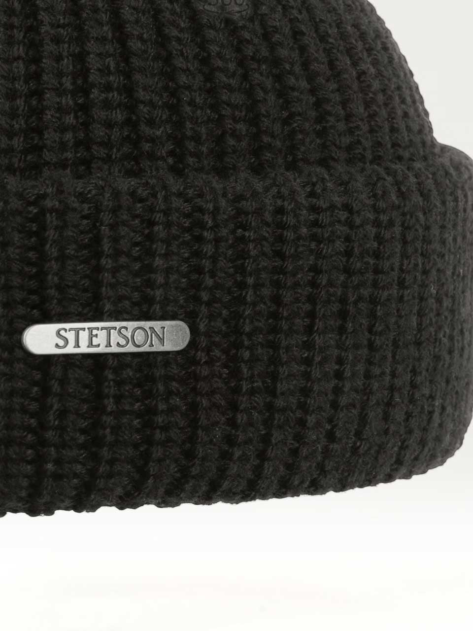 Stetson Nashville Knit Docker Cap Black