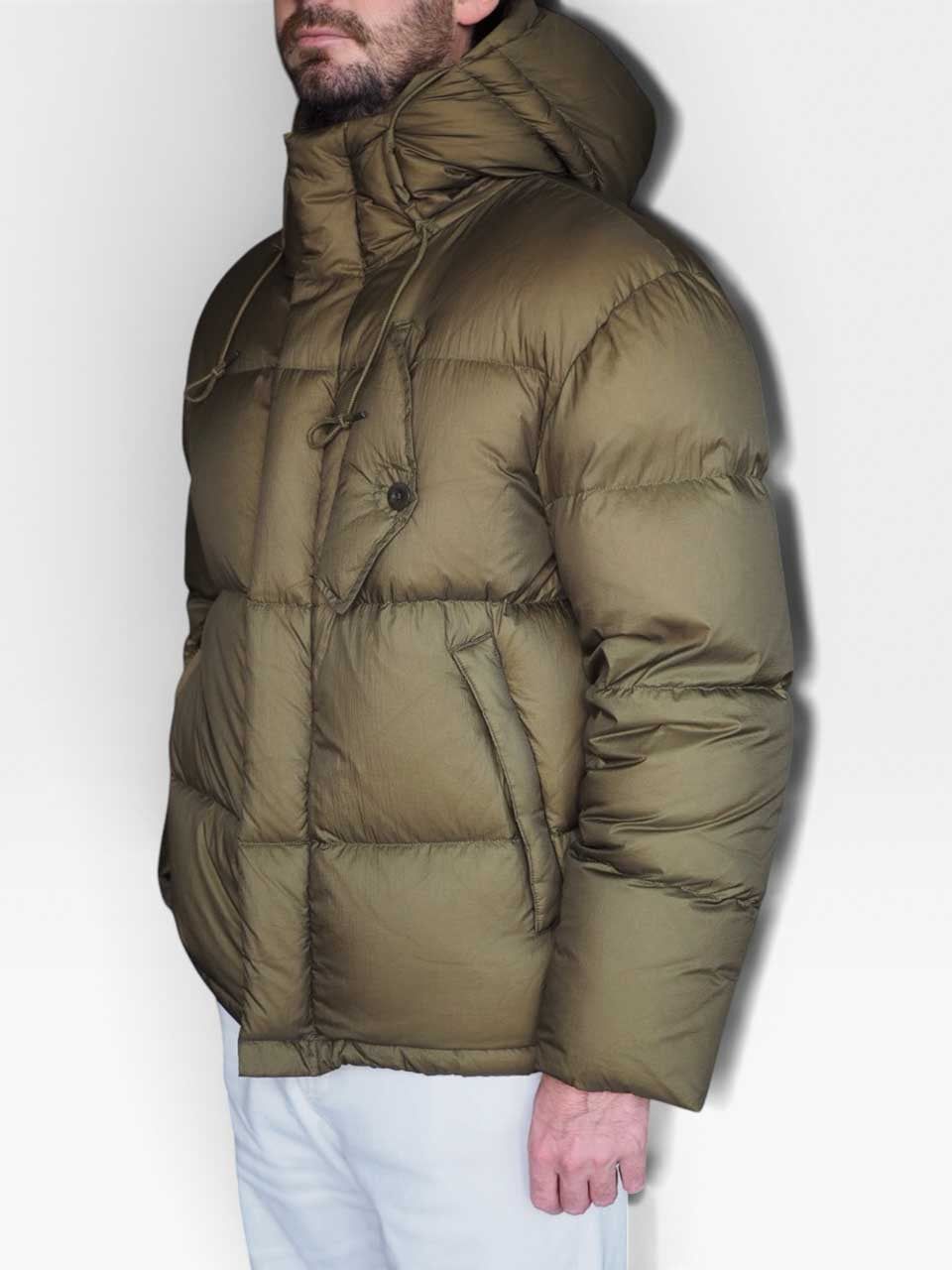 Ten C Lys Down jacket Green