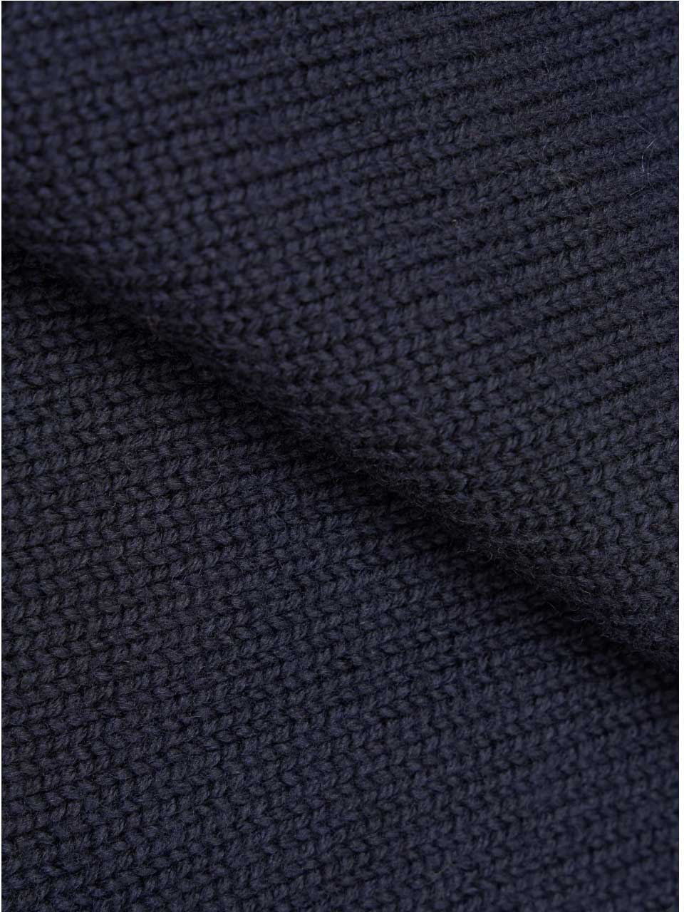 Universal Works Shetland Wild Curtis Sweater Navy
