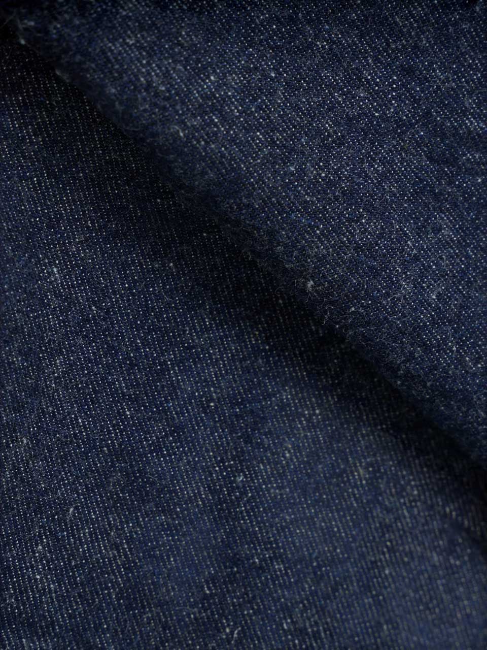 Universal Works Indigo Future Denim Troopers Jacket